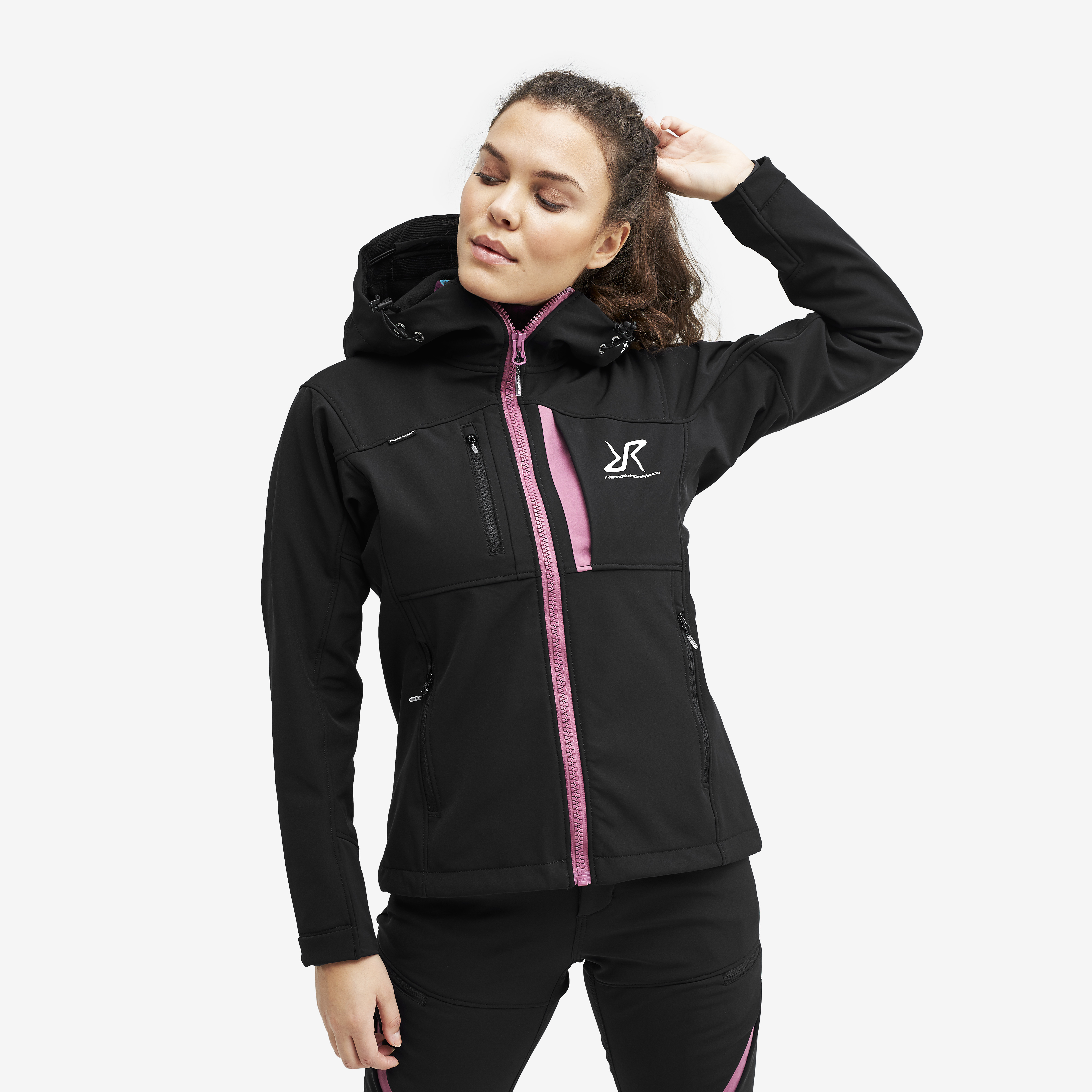 Hiball Jacket Jetblack Mujeres