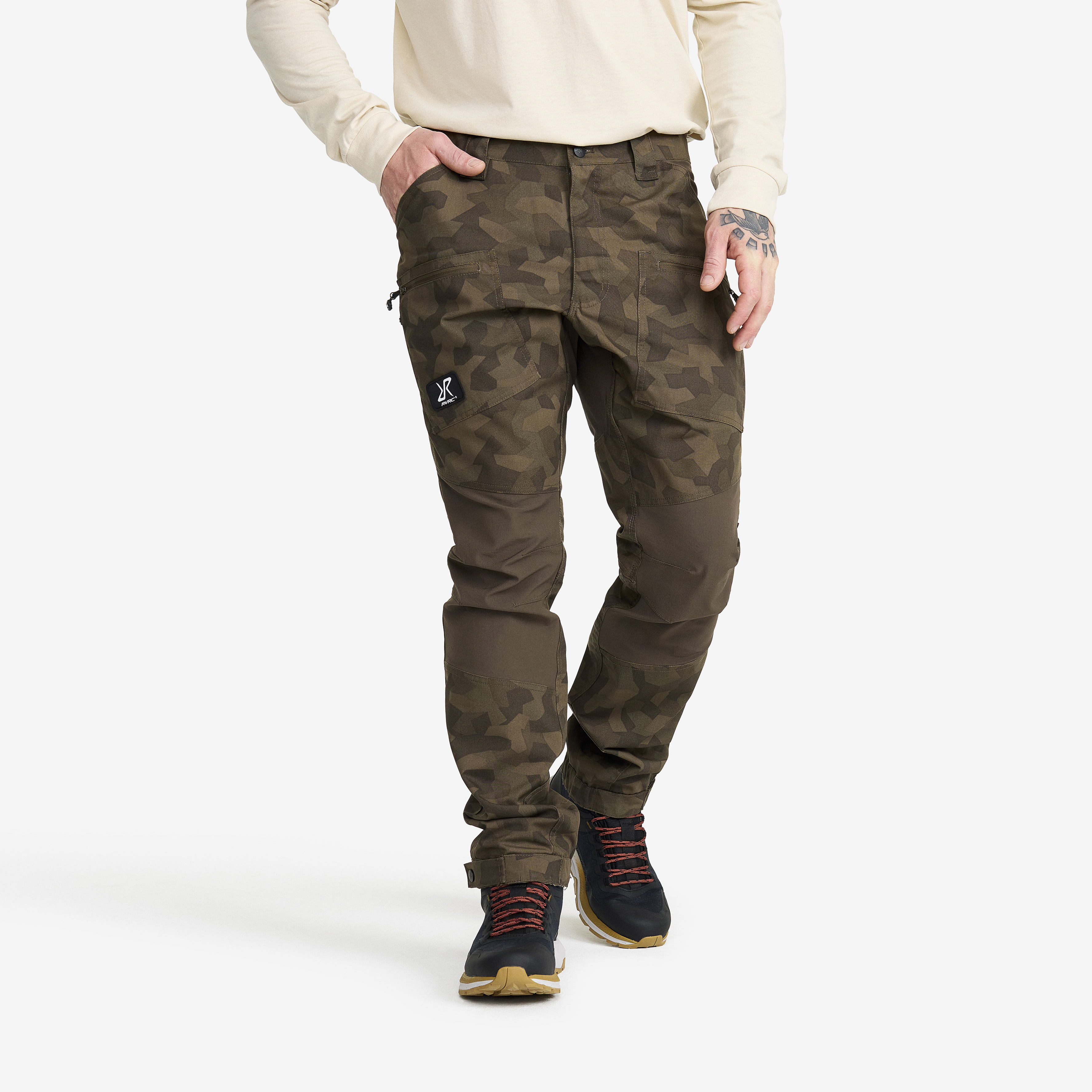 Nordwand Pro hiking pants for men in brown