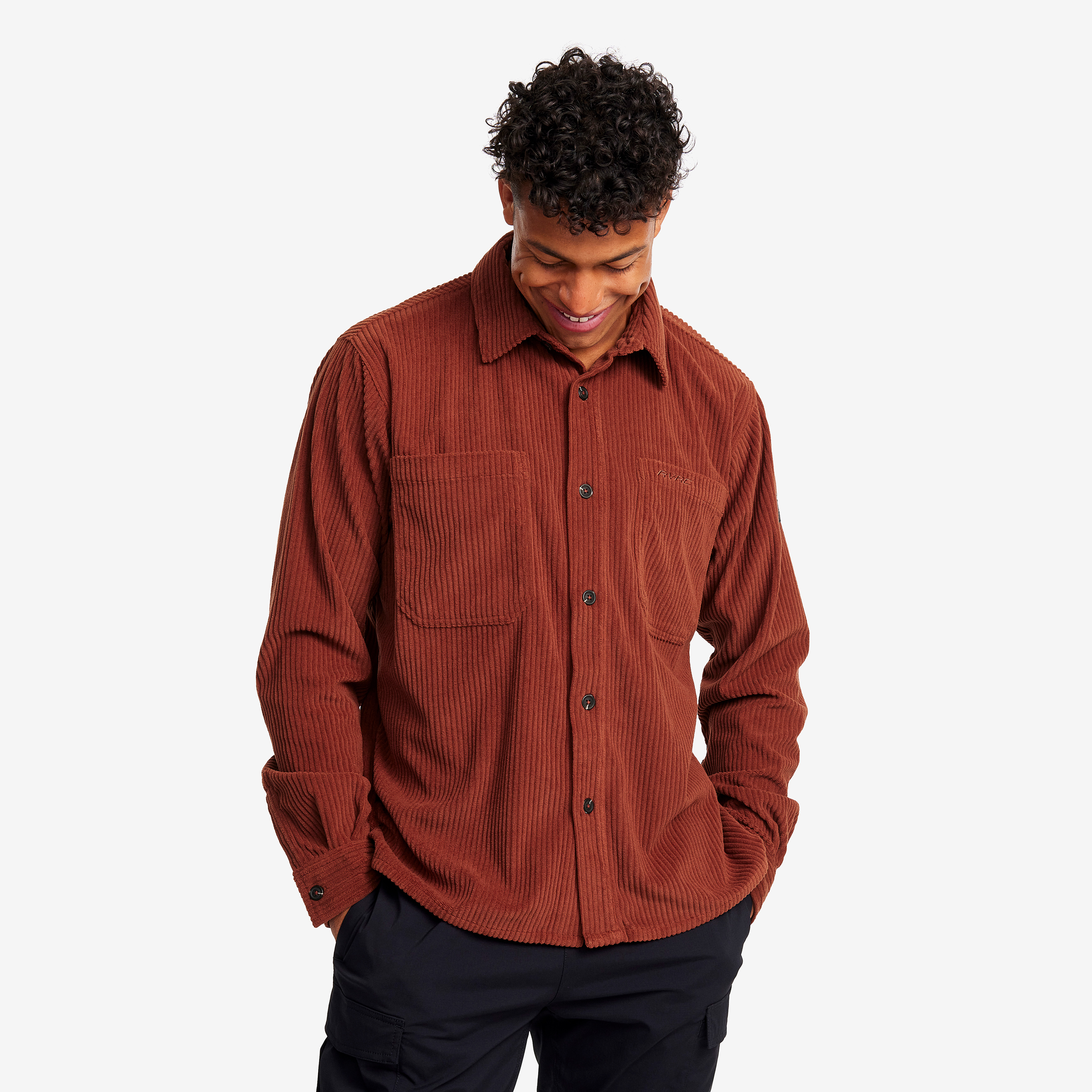 Cord Shirt Smoked Paprika Herr