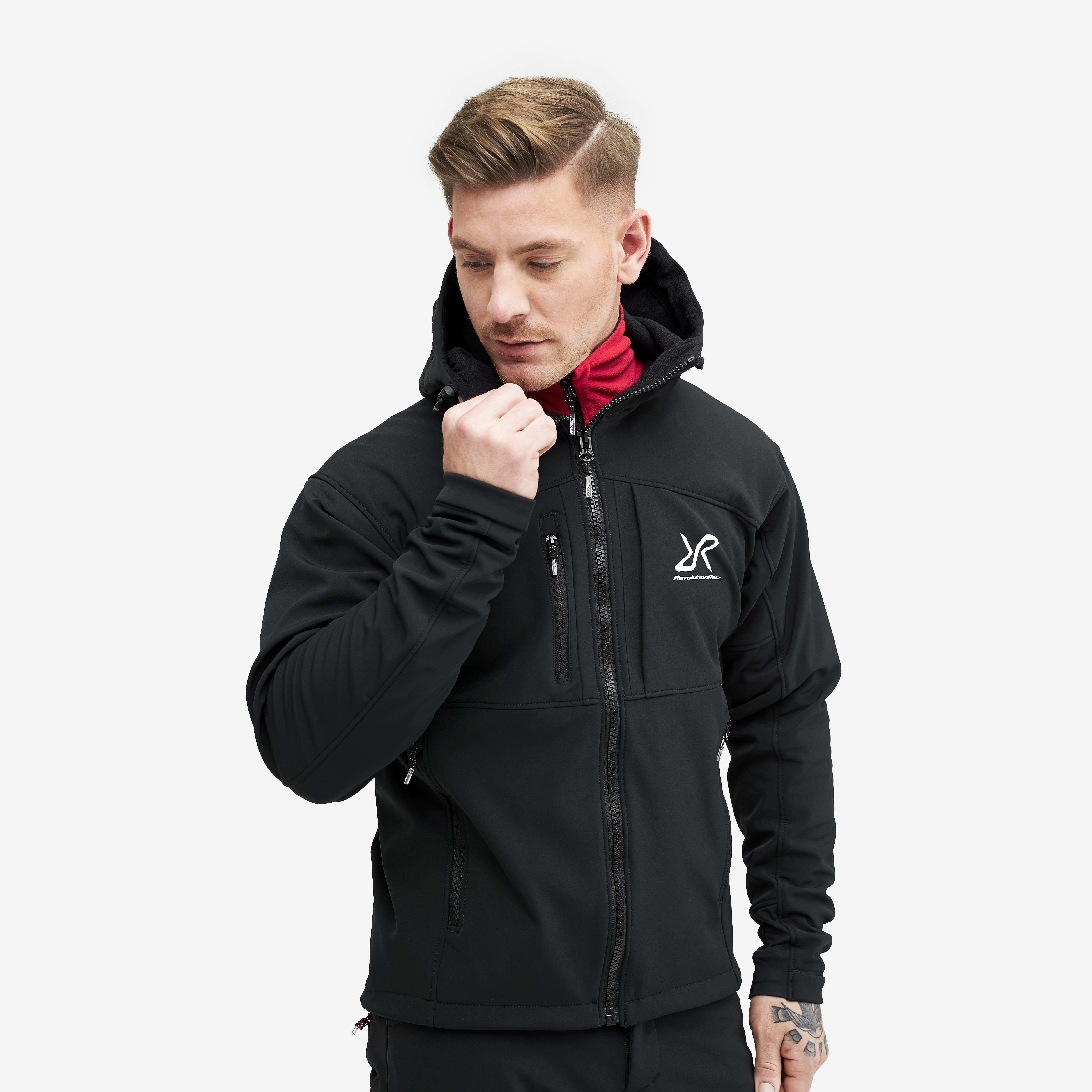 Hiball Jacket – Herr – Jetblack Storlek:XL – Jackor > Softshelljackor