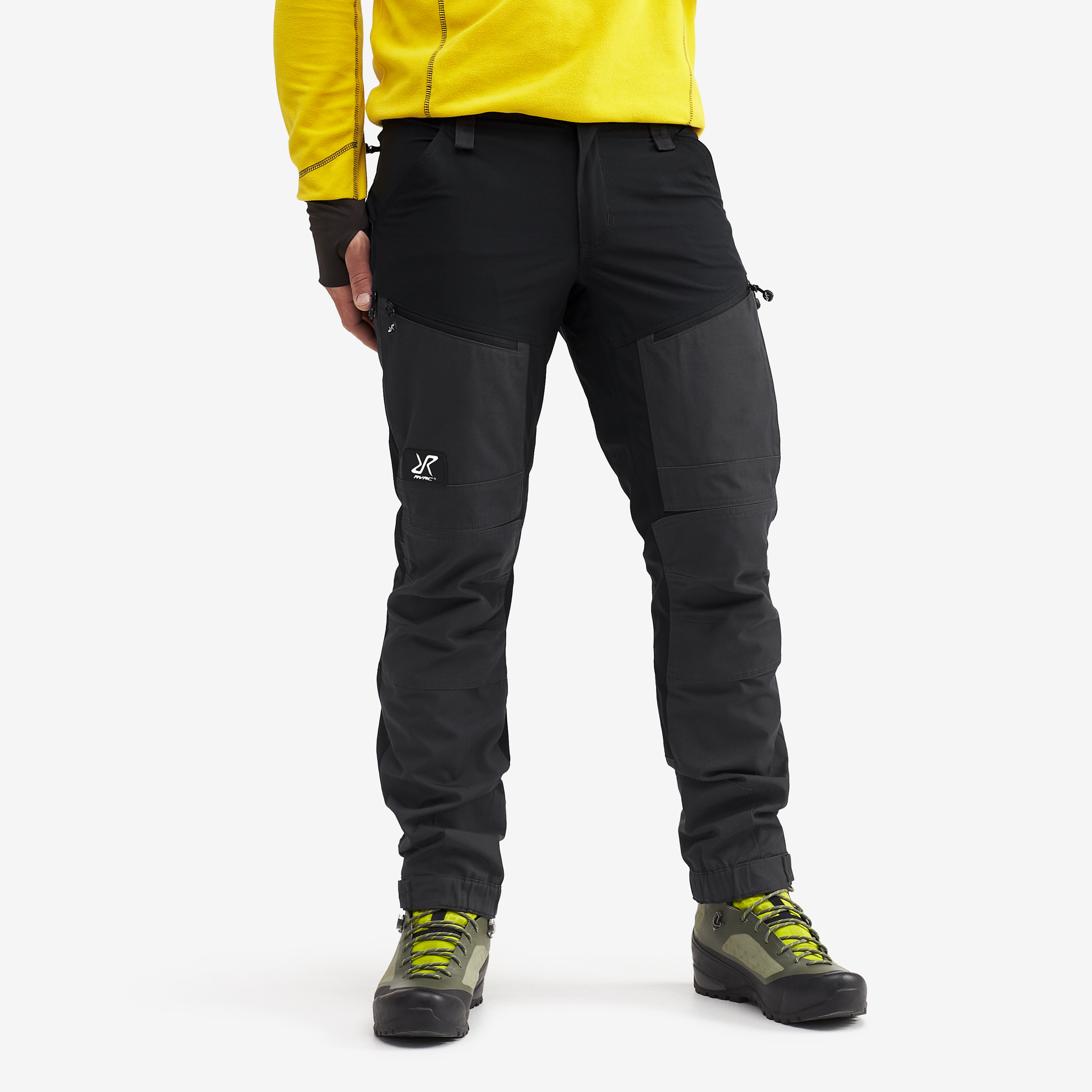 RVRC GP Pro Short hiking pants for men in black