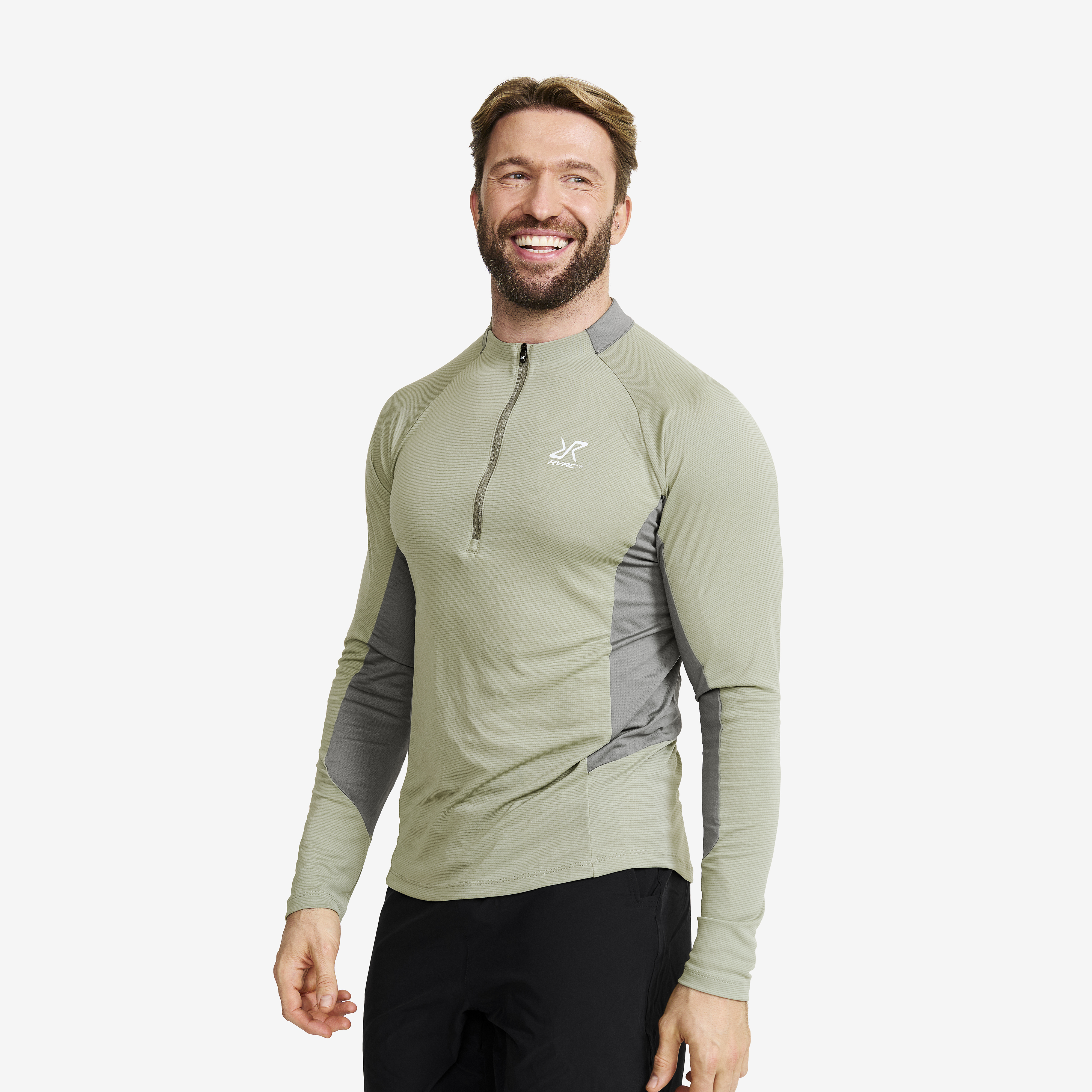 Force Light Half-zip Top Shadow/Castor Gray Men