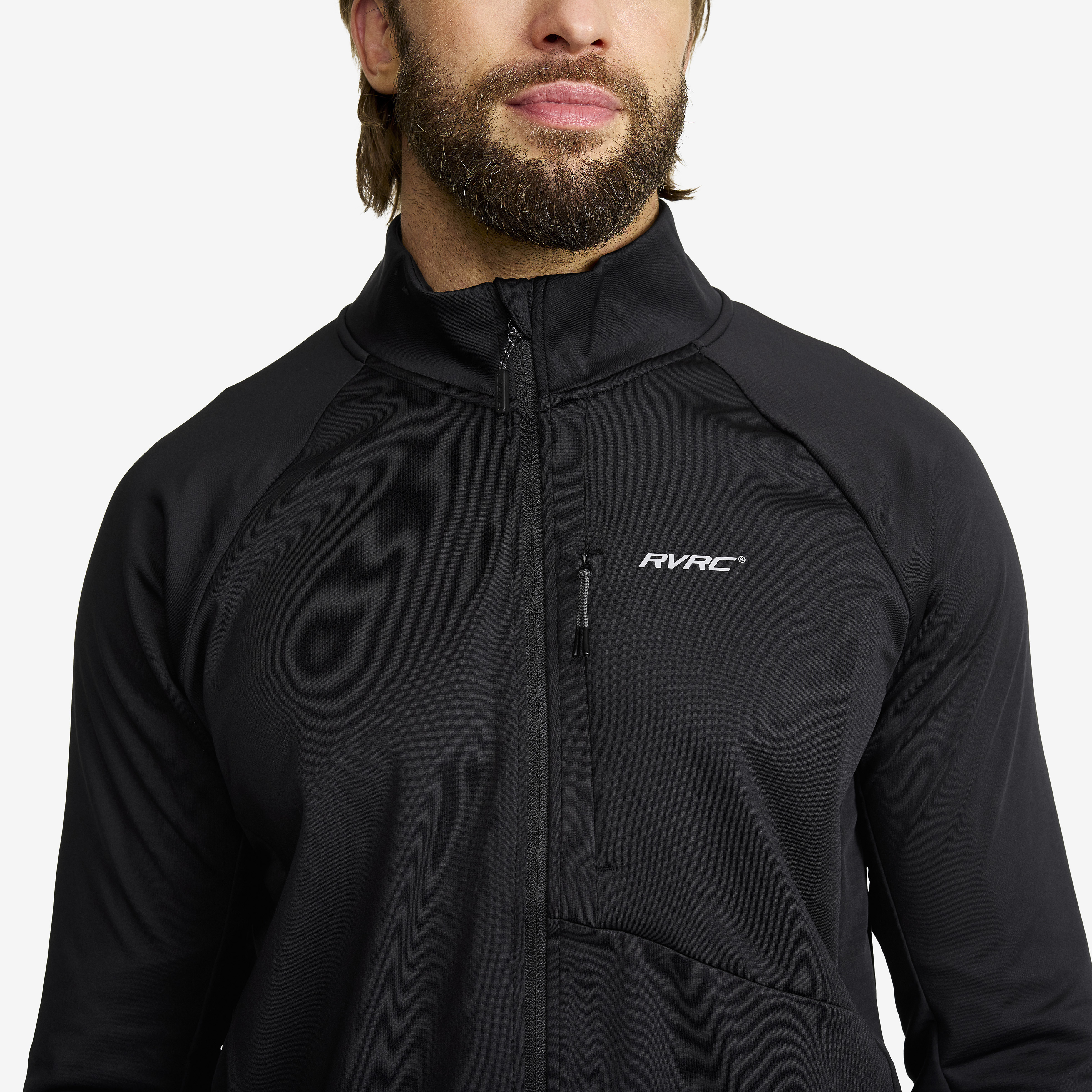 Pace Hooded Wind Jacket Men Black