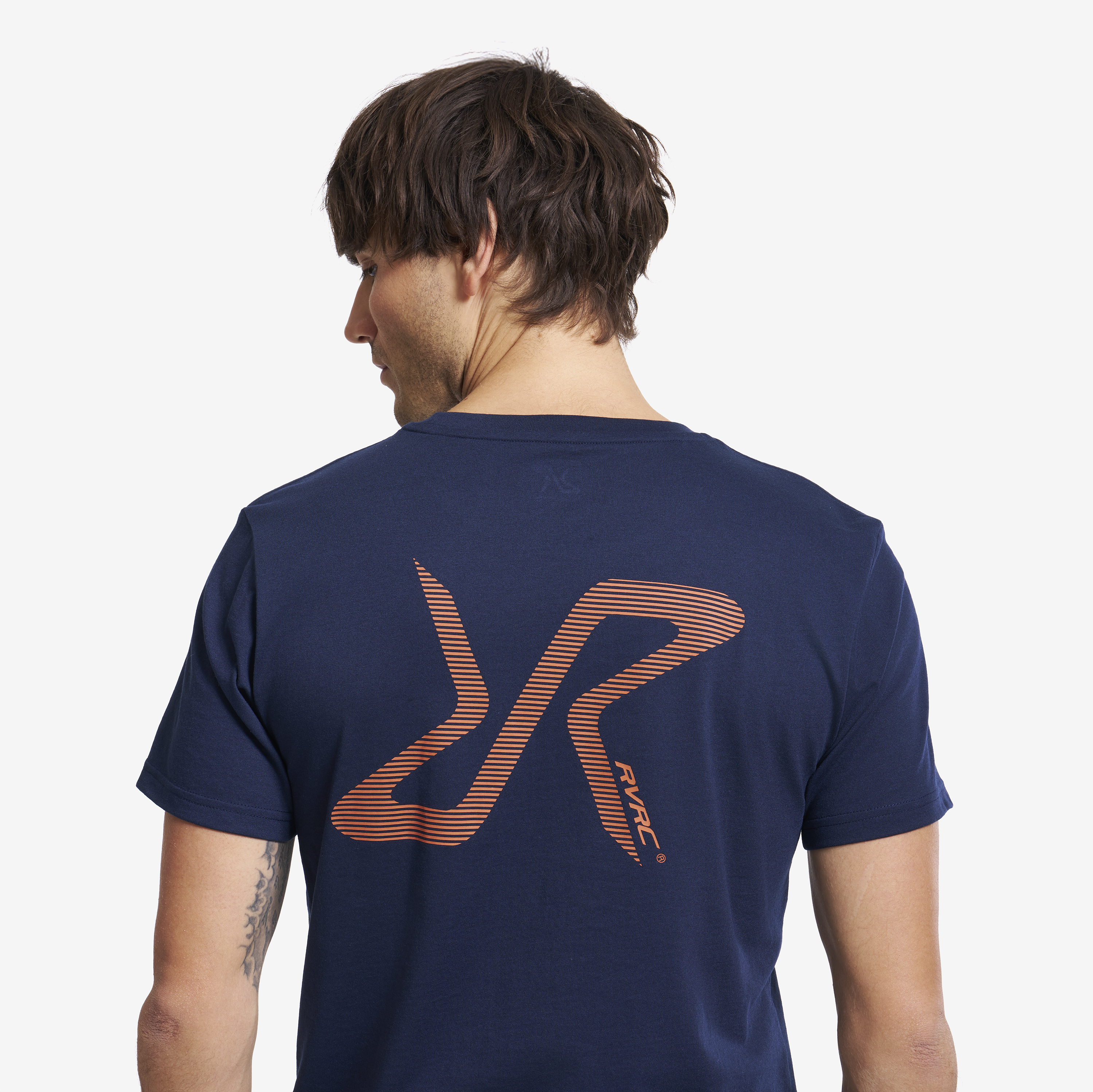 Easy Graphic Logo T-shirt Slim Fit Deep Navy Men, 