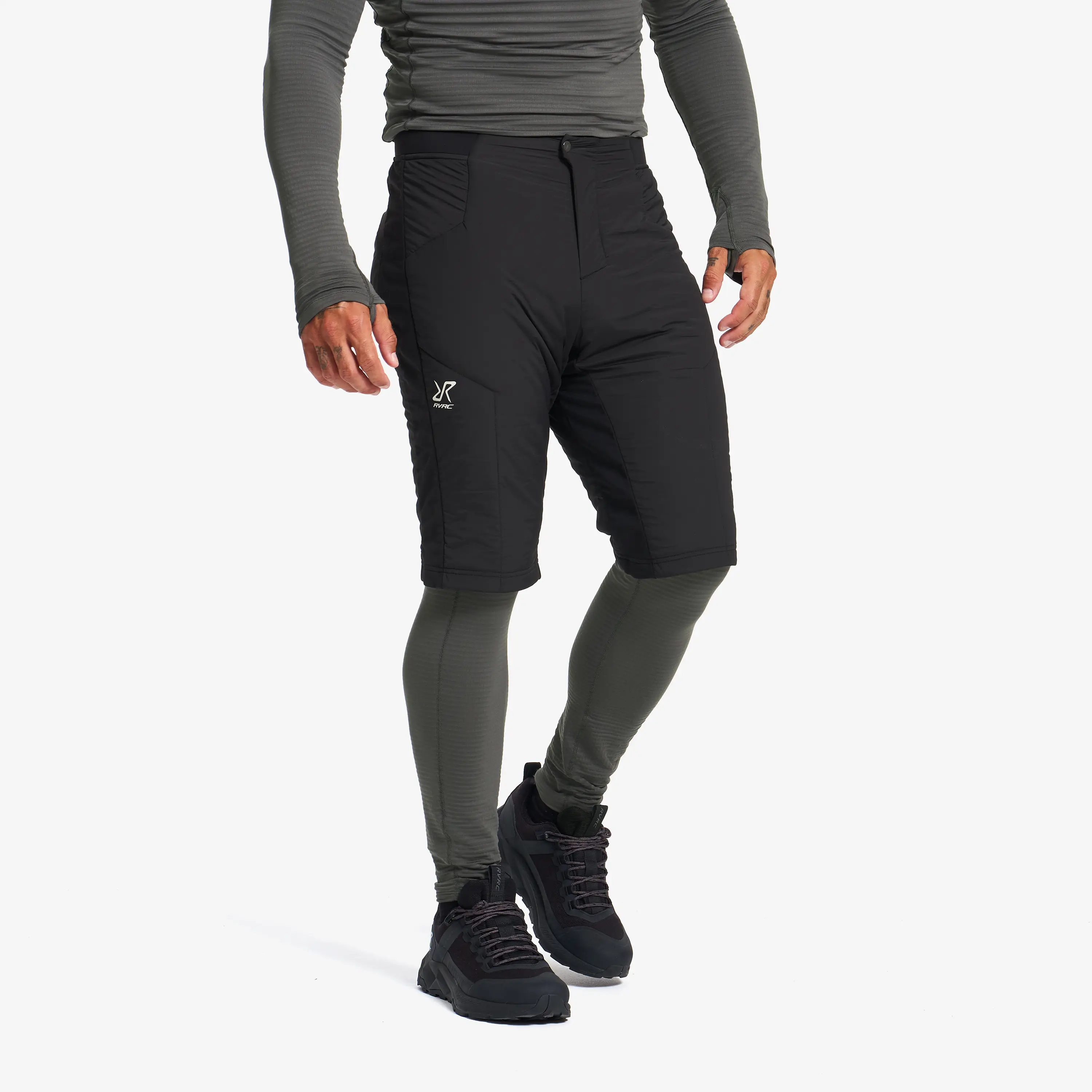 Dense Medium Thermo Shorts Black Pánské, 