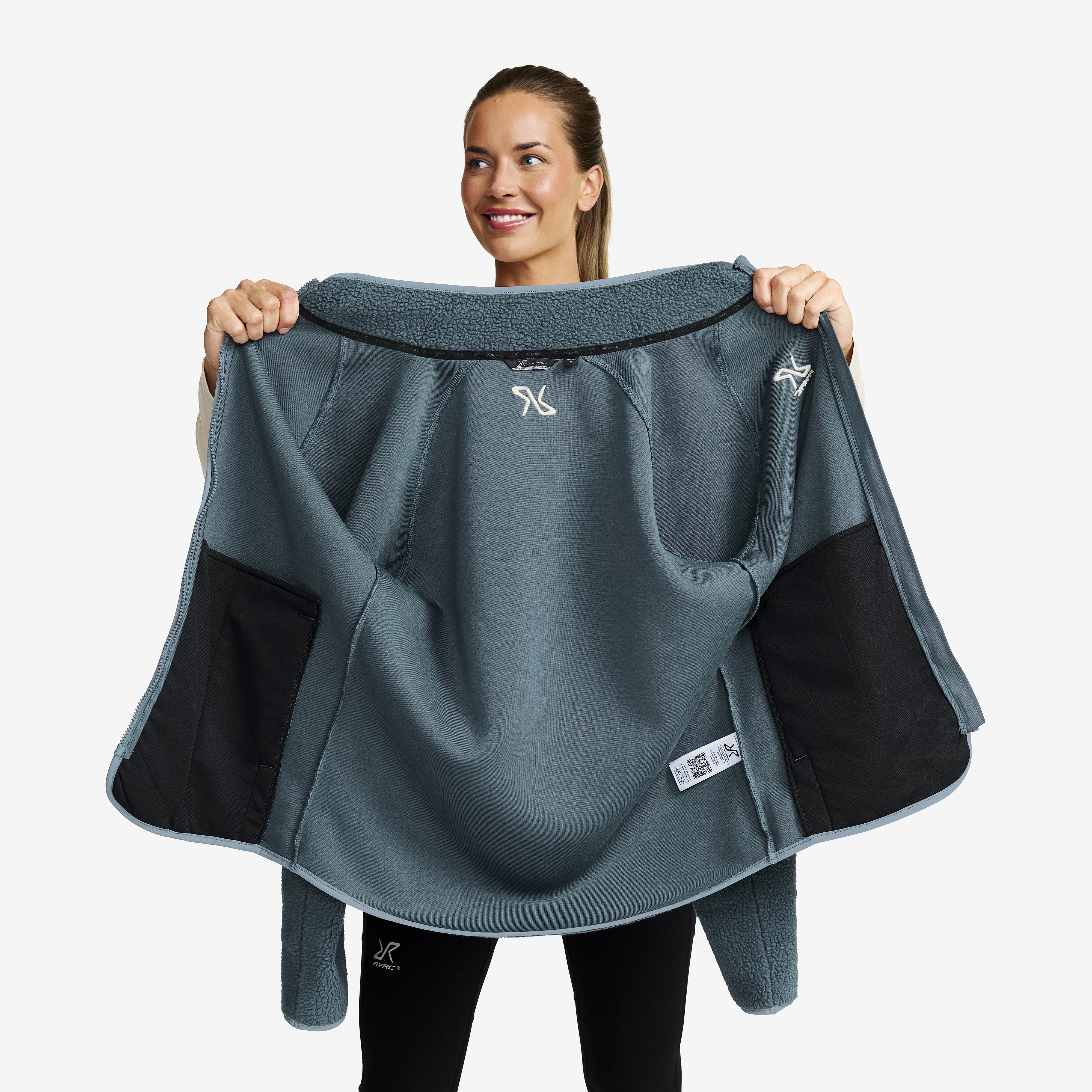 Canyon Full-zip Pile Fleece Orion Blue/Blue Mirage Women,