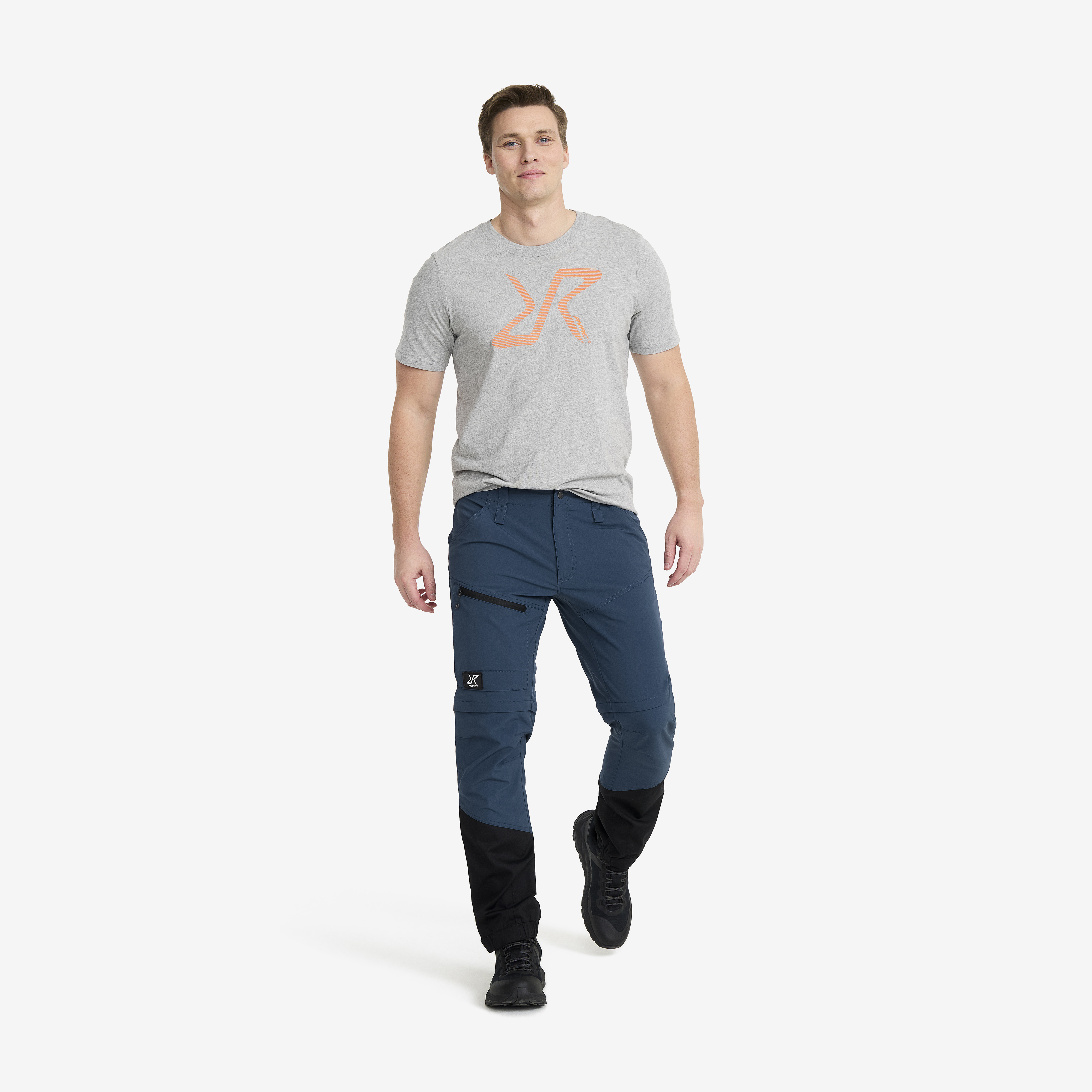 Range Pro Stretch T Zip-off Pants Men Moonlit Ocean/Black