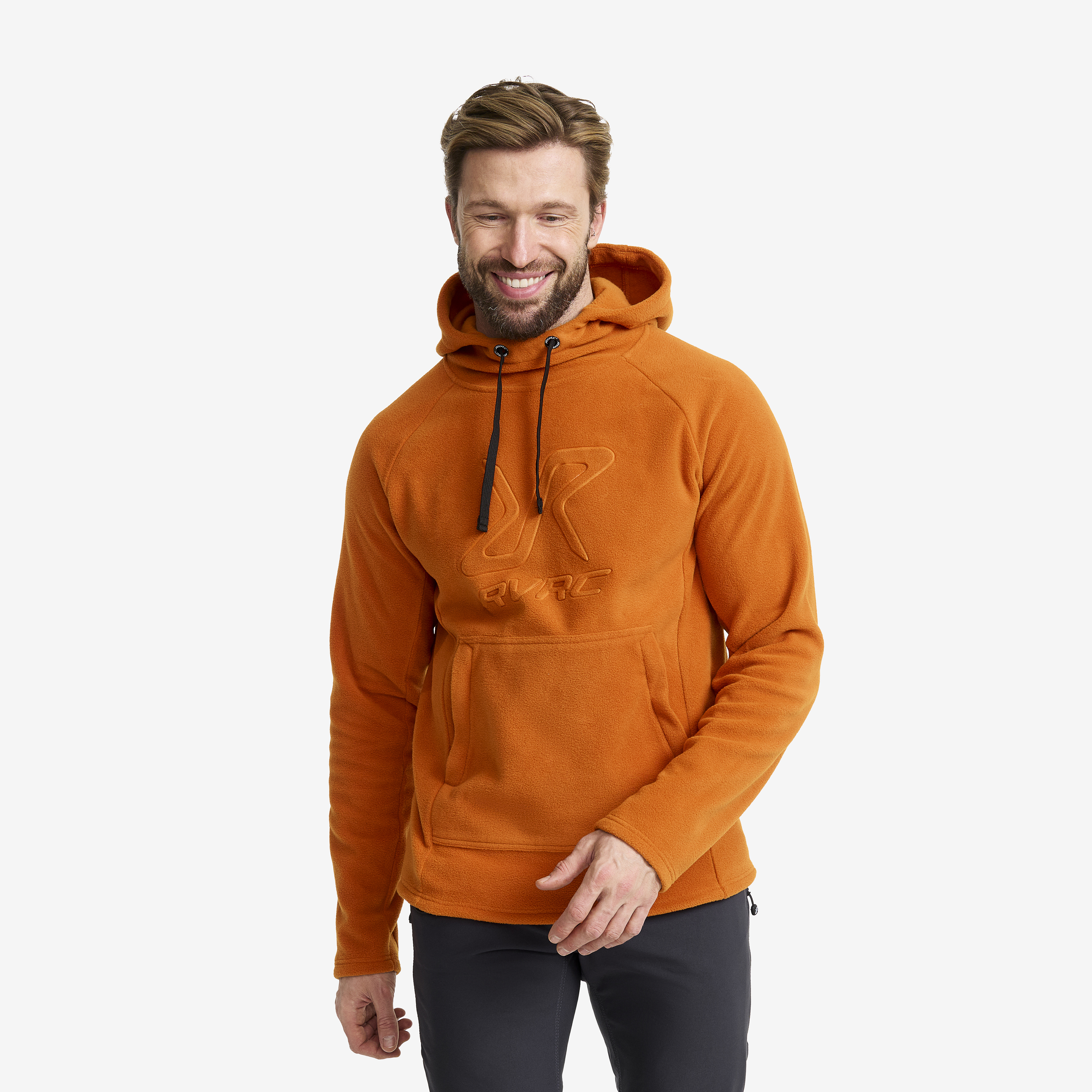 Polar Fleece Hoodie Hawaiian Sunset Men,