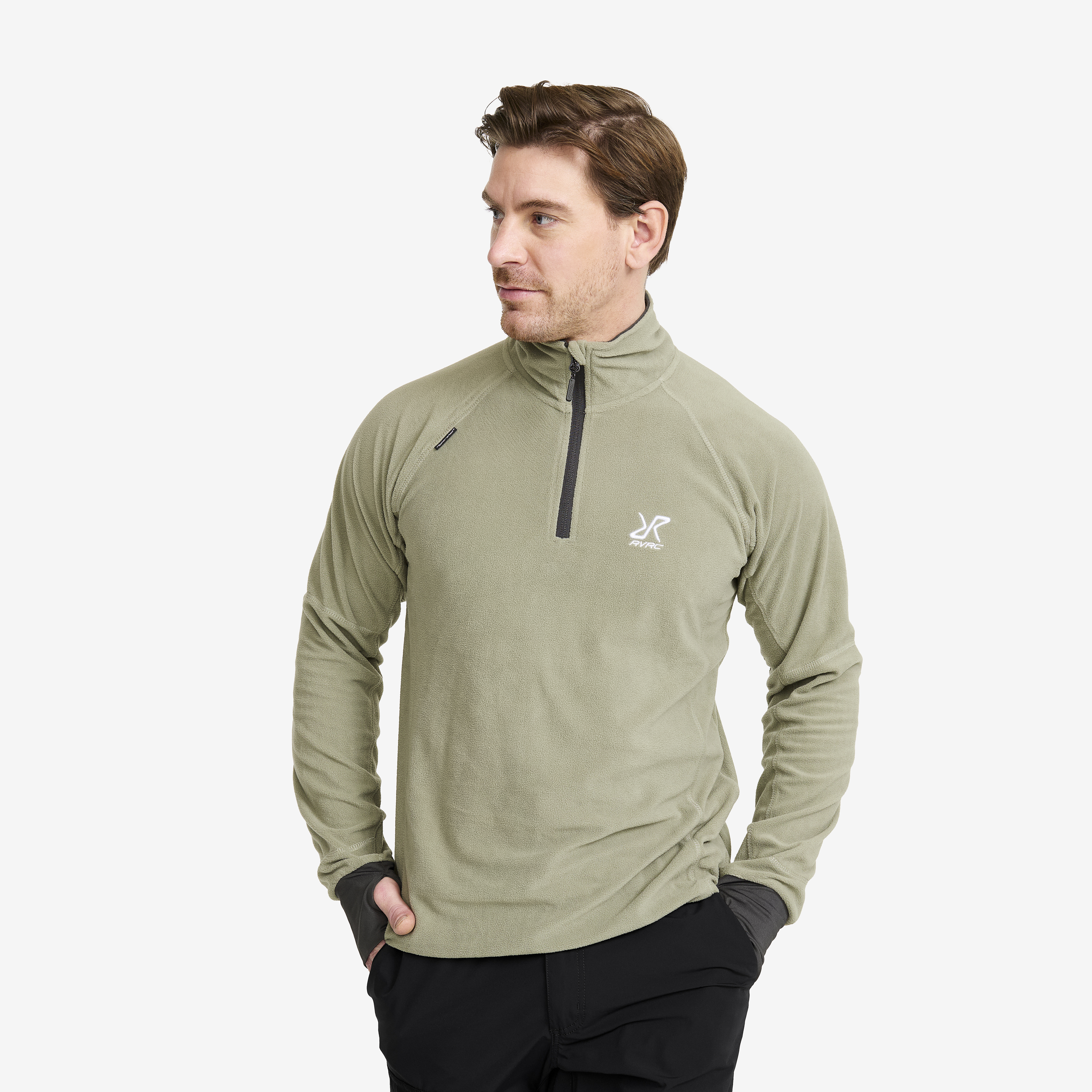 Trekker Fleece Shadow Green Herren