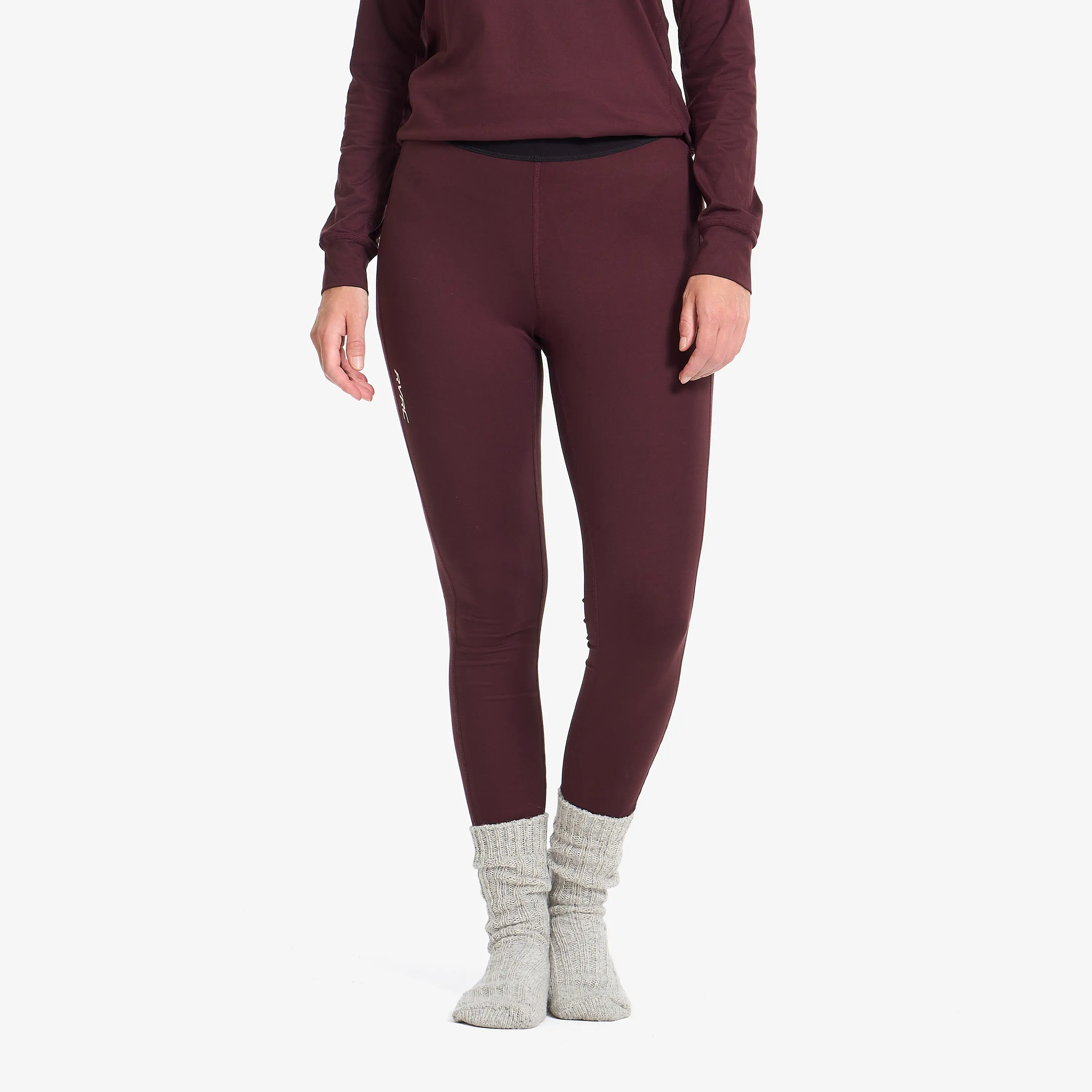 Downhill Base Layer Pants Winetasting Mujeres, 