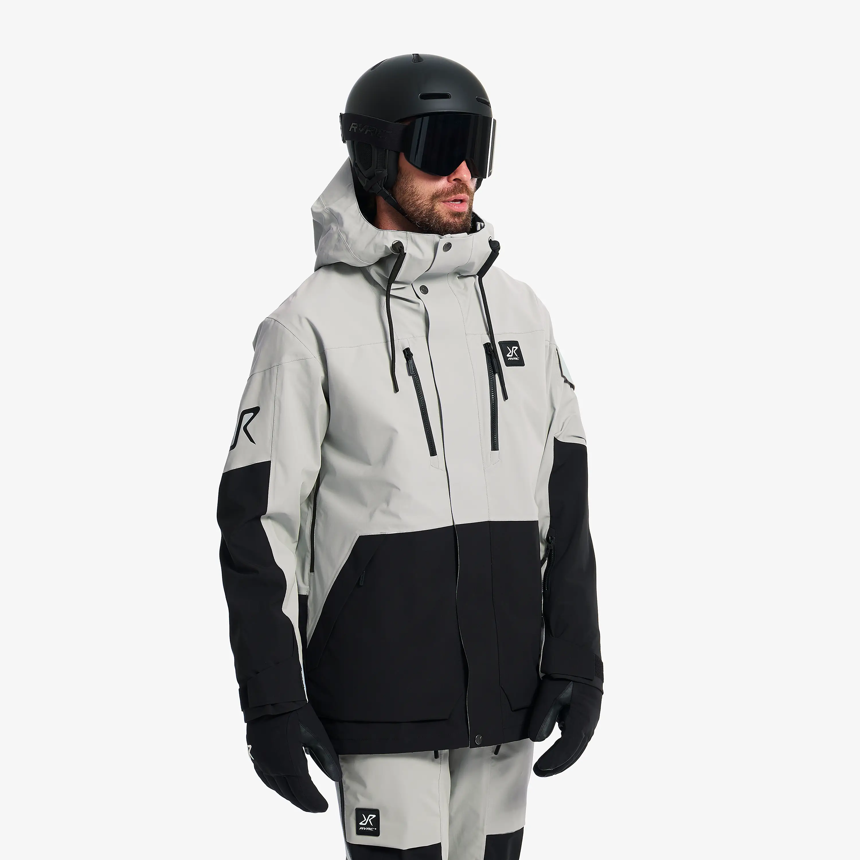 AccXel 2L Ski Jacket Alloy Grey/Black Meestele,