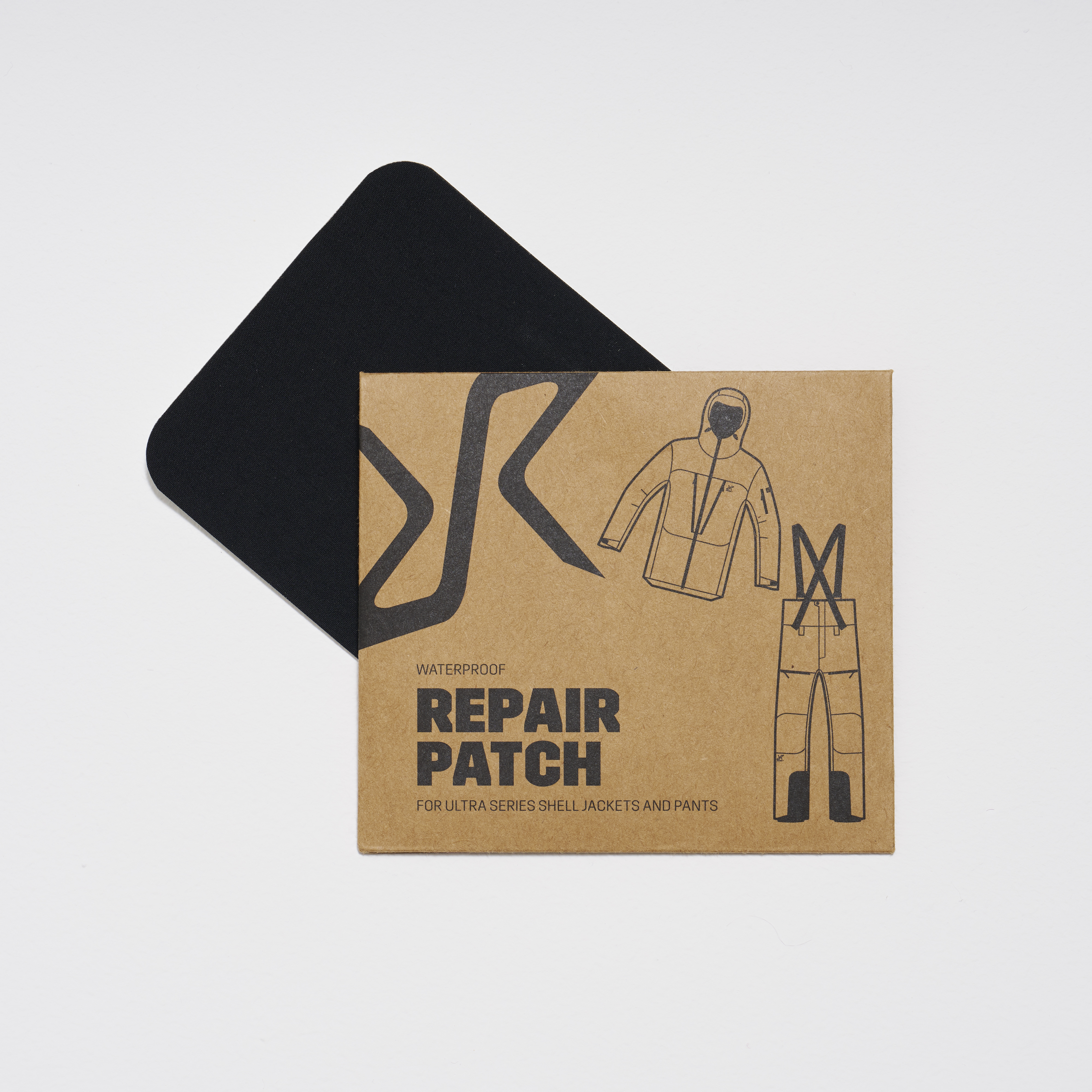 Repair Kit Ultra Shell Jackets And Pants Black,