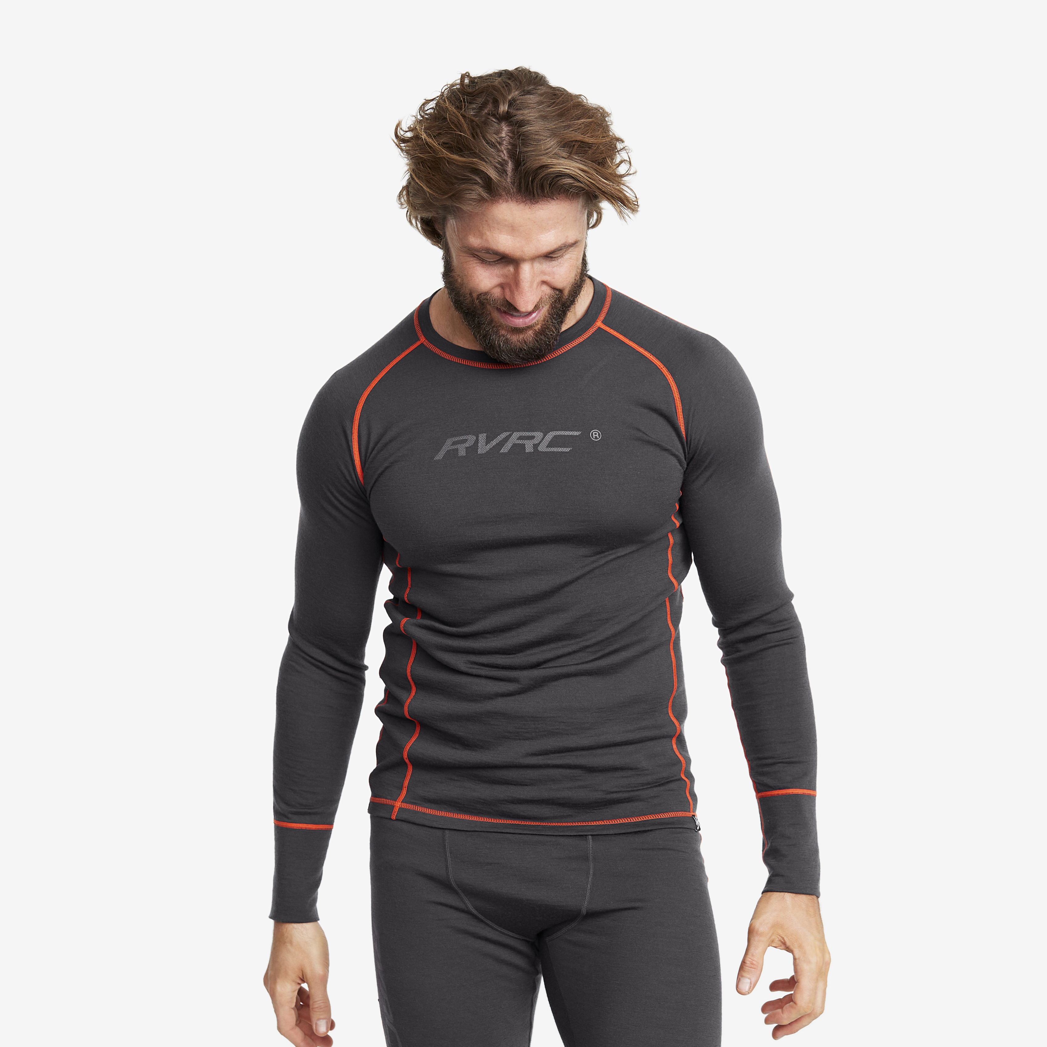 Outright Merino Top Anthracite Hombres