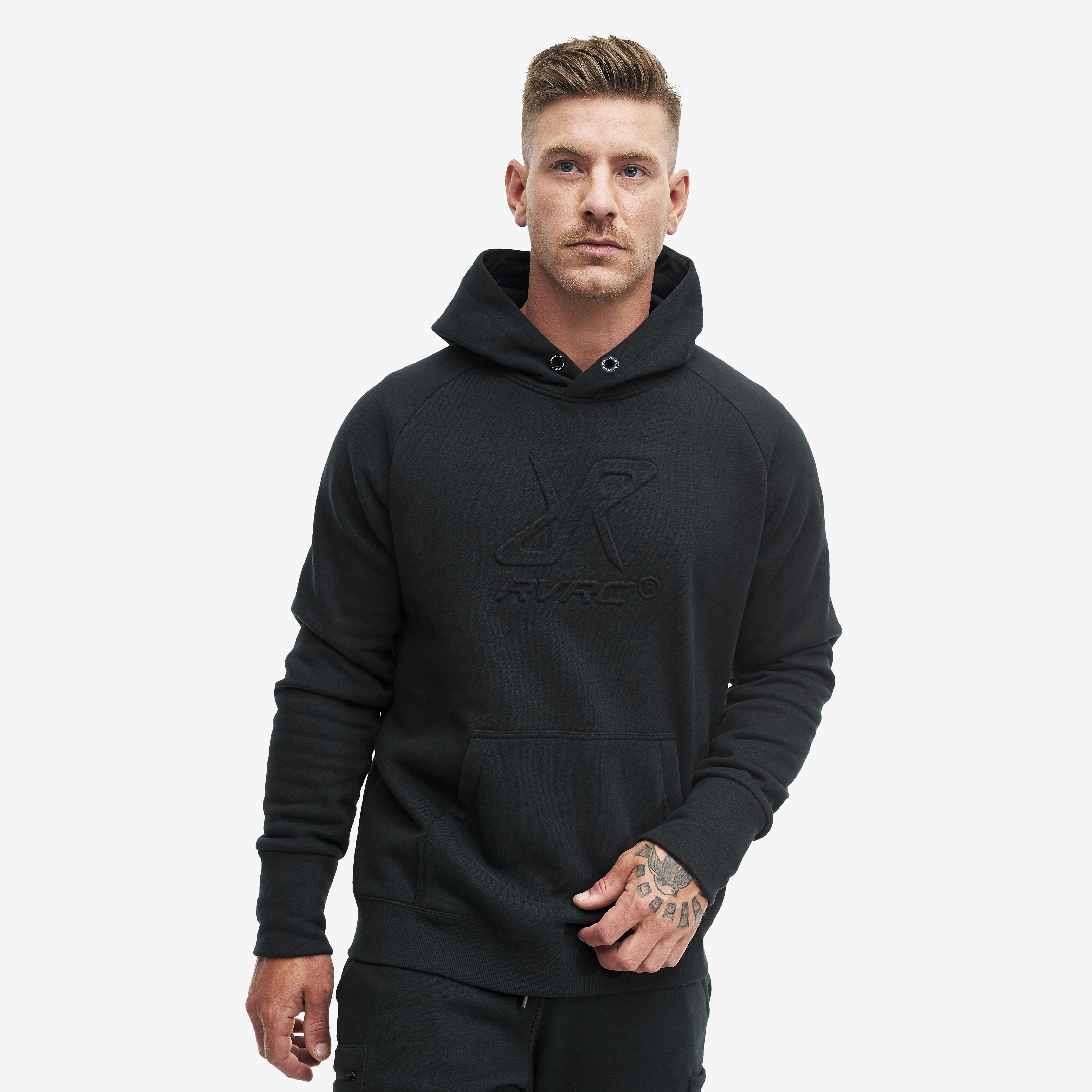 Slacker Hoodie – Herr – Caviar Storlek:L – Herr > Tröjor > Hoodies