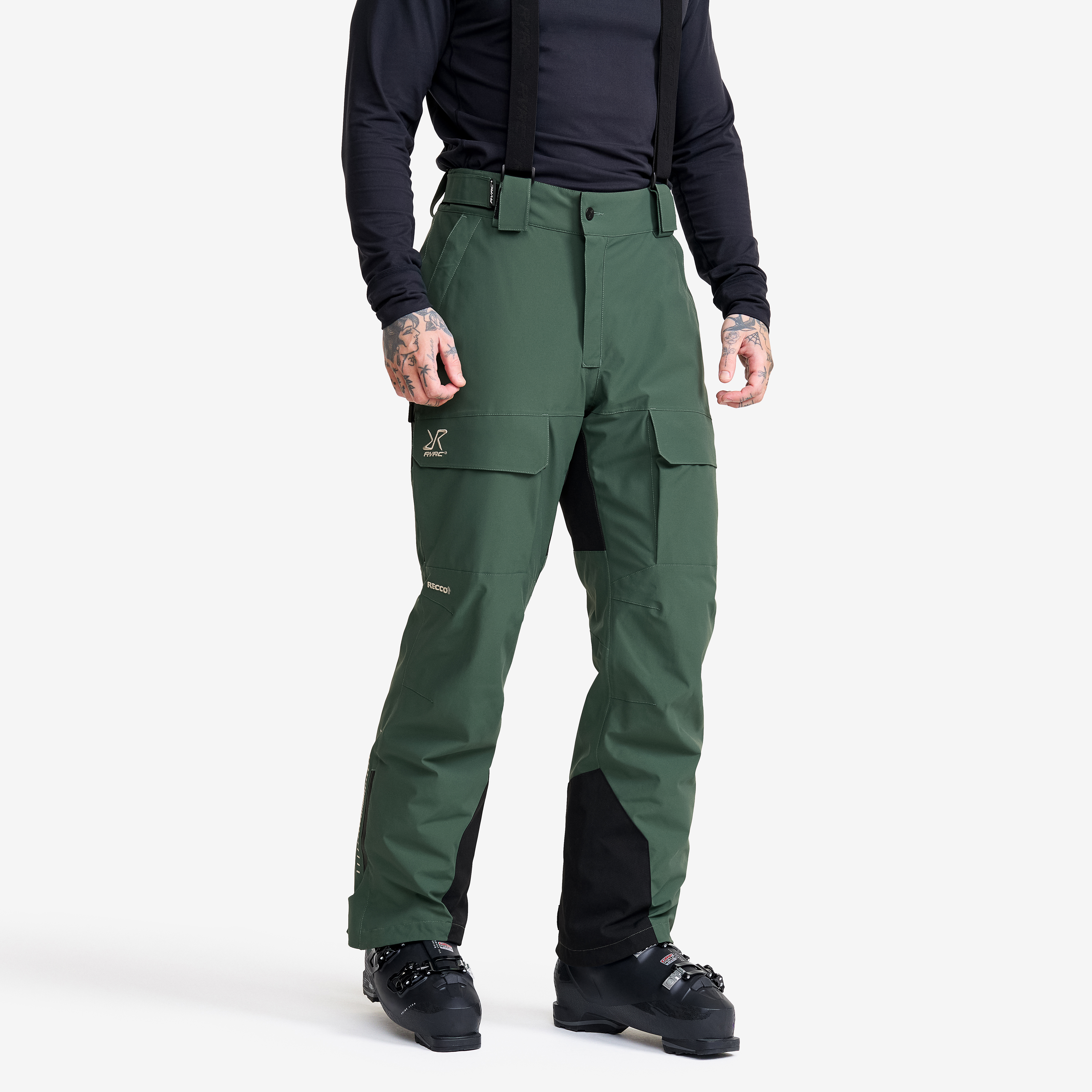 AccXel Insulated 2L Ski Pants Garden Topiary Męskie,