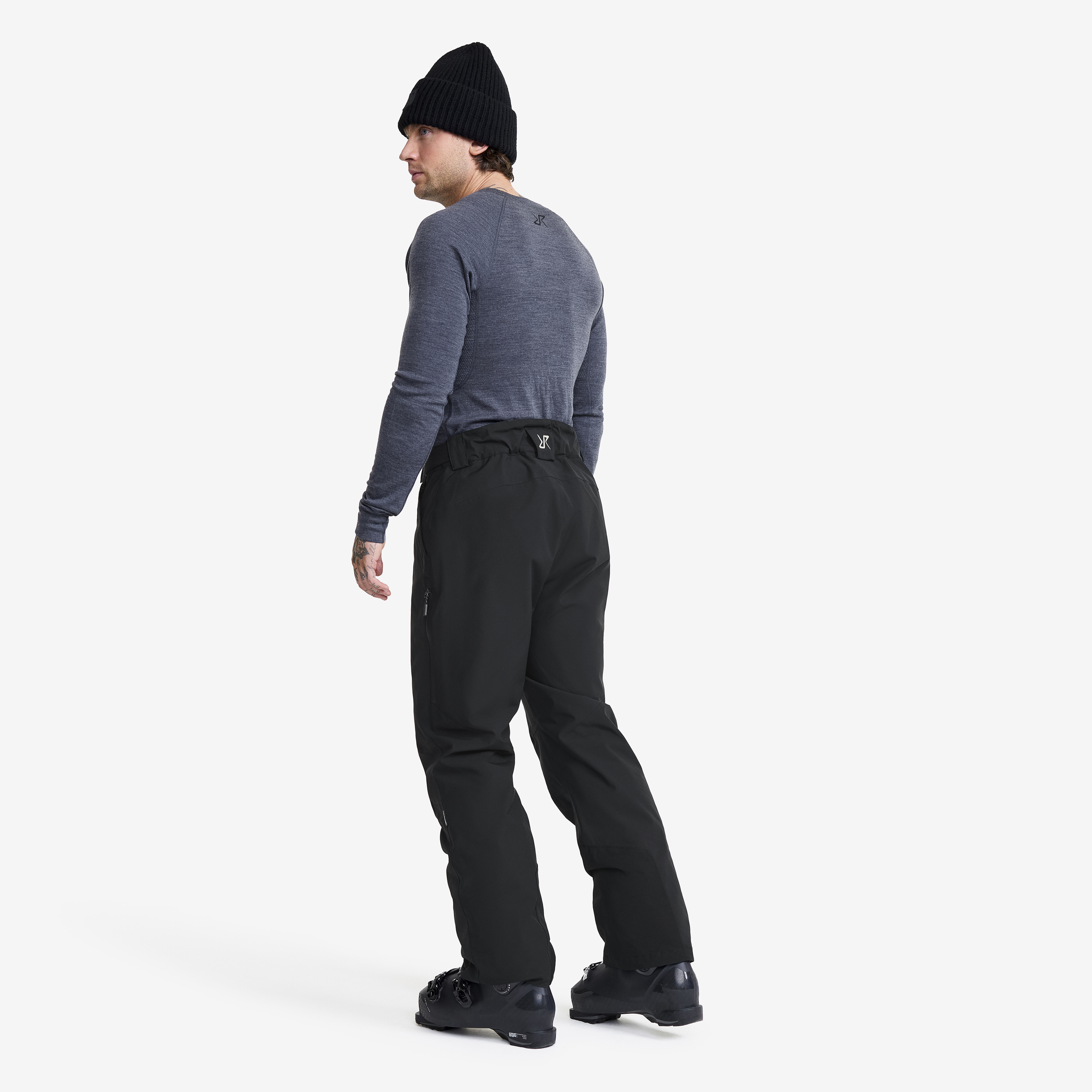 AccXel Insulated 2L Snow Pants Men Black | RevolutionRace