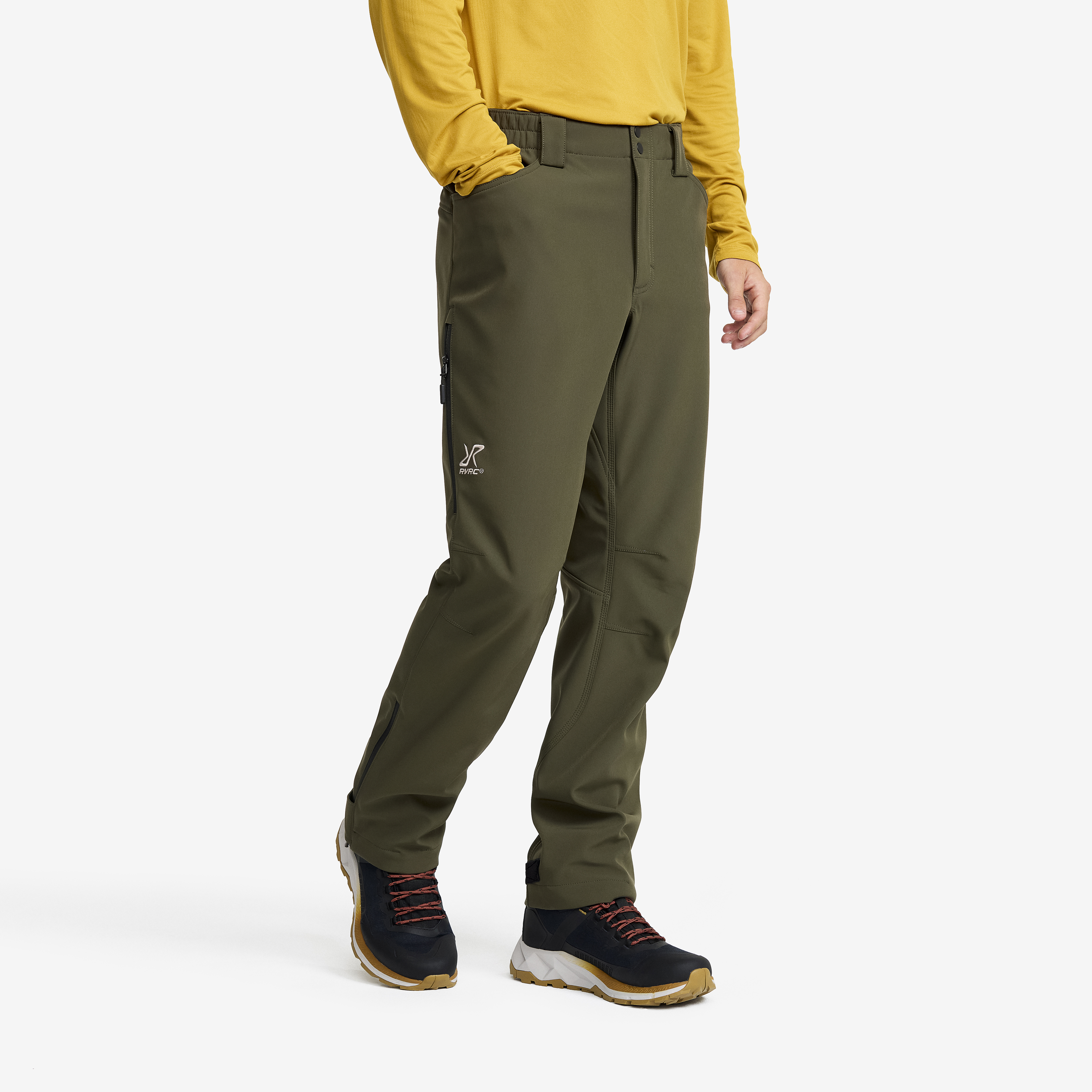 Hiball Essential Softshell Pants – Herr – Forest Night Storlek:2XL – Byxor > Softshellbyxor