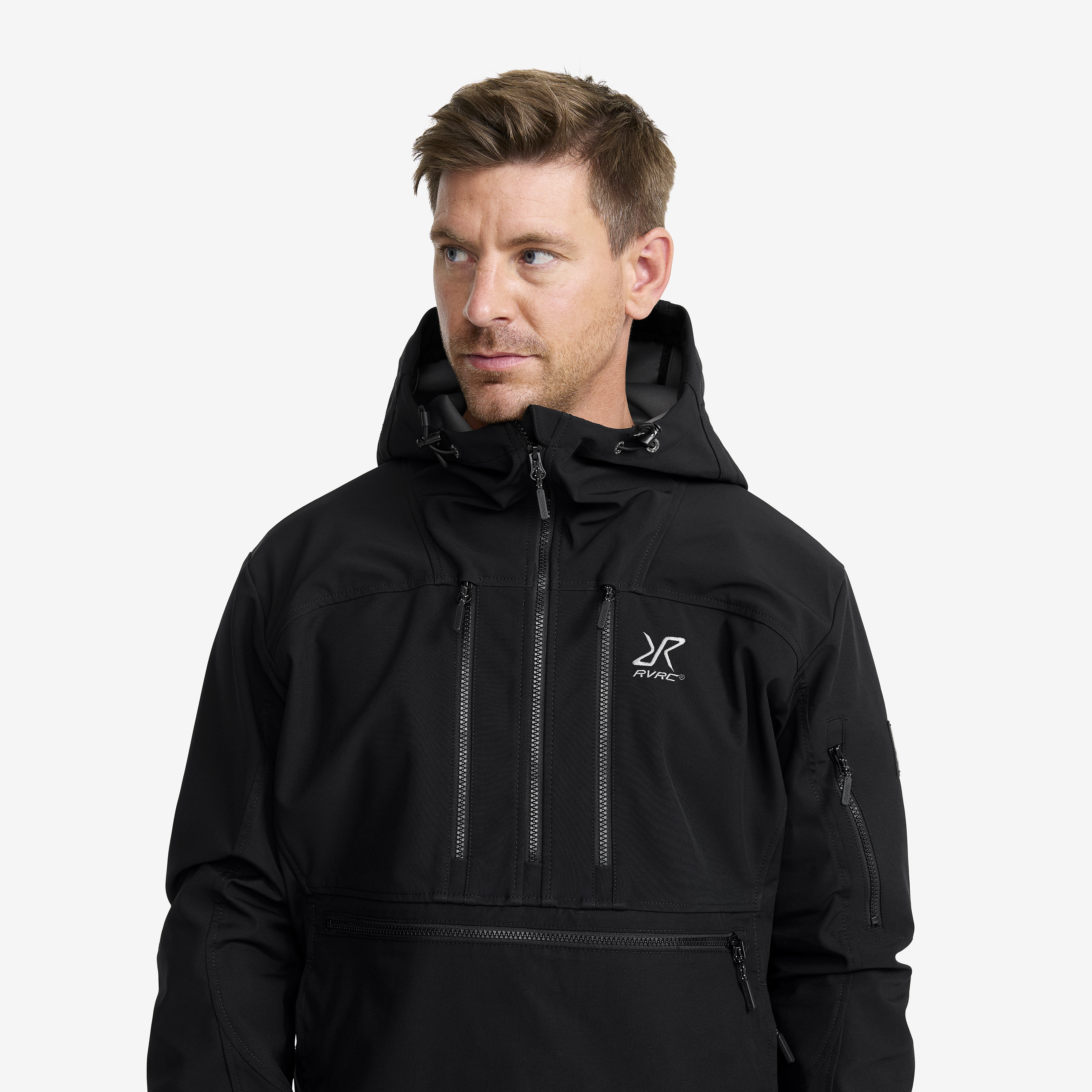 Outdoor Anorak Men Black | RevolutionRace