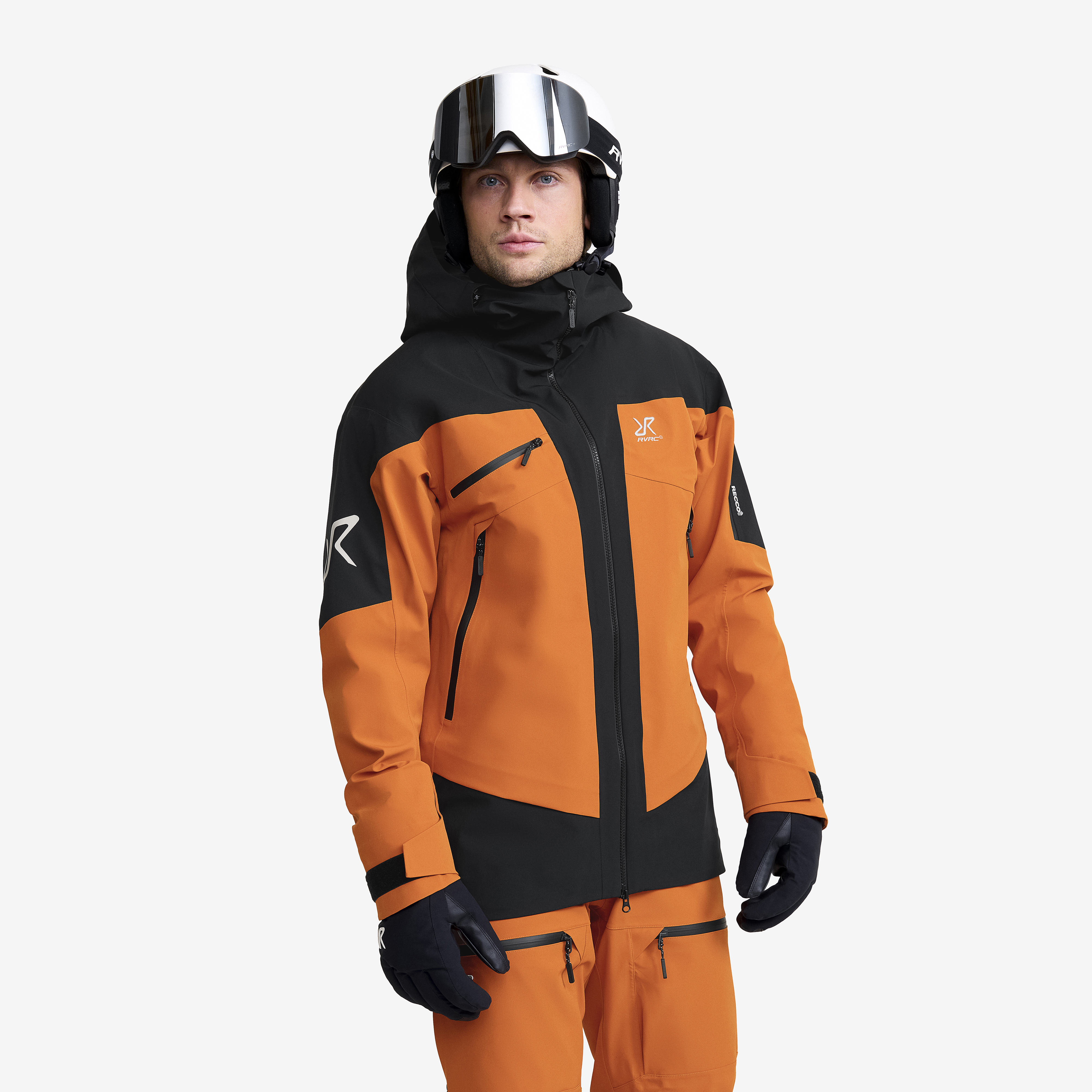 Atlas 3L Ski Jacket Hawaiian Sunset/Black Men, 