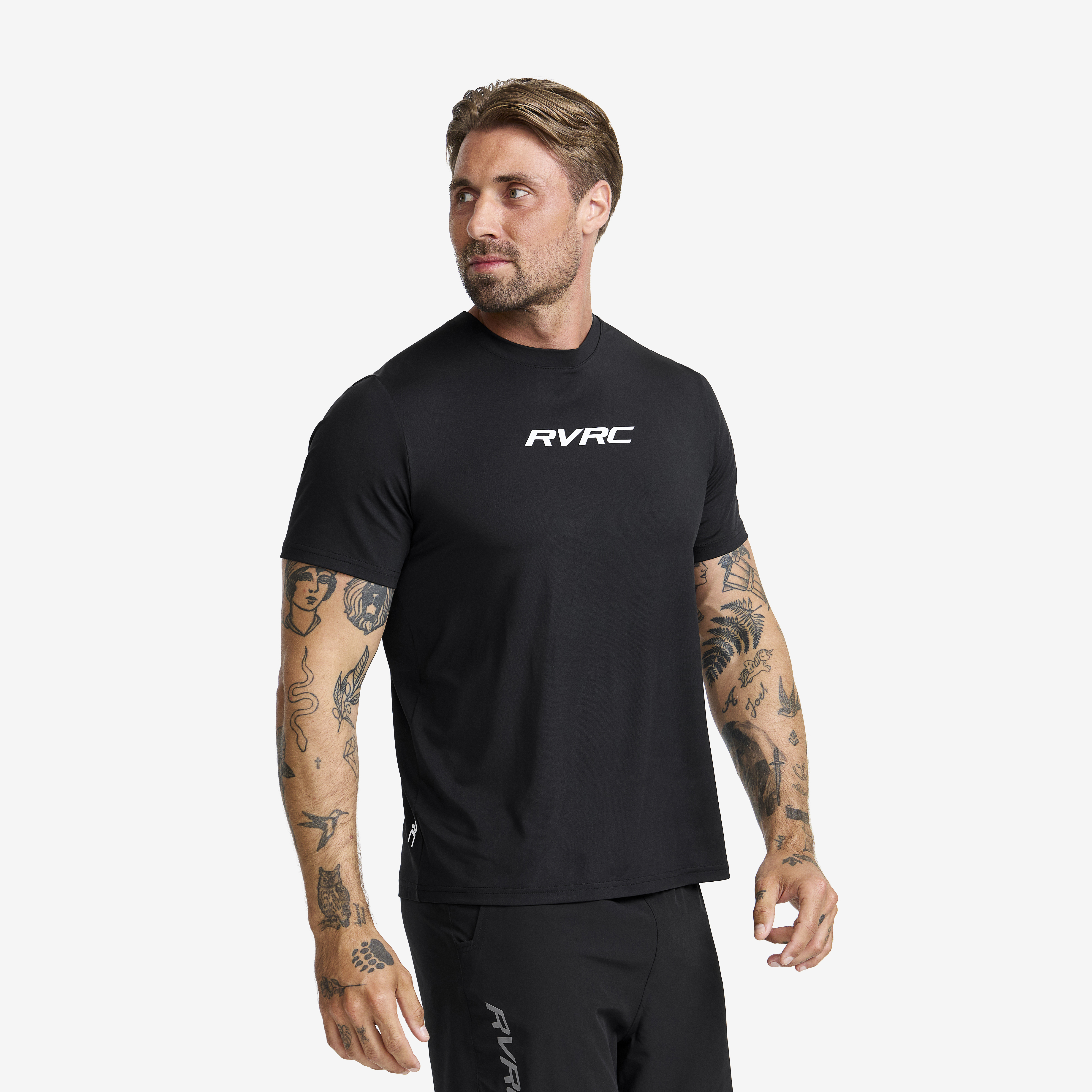 Direction Active T-shirt Black Heren,