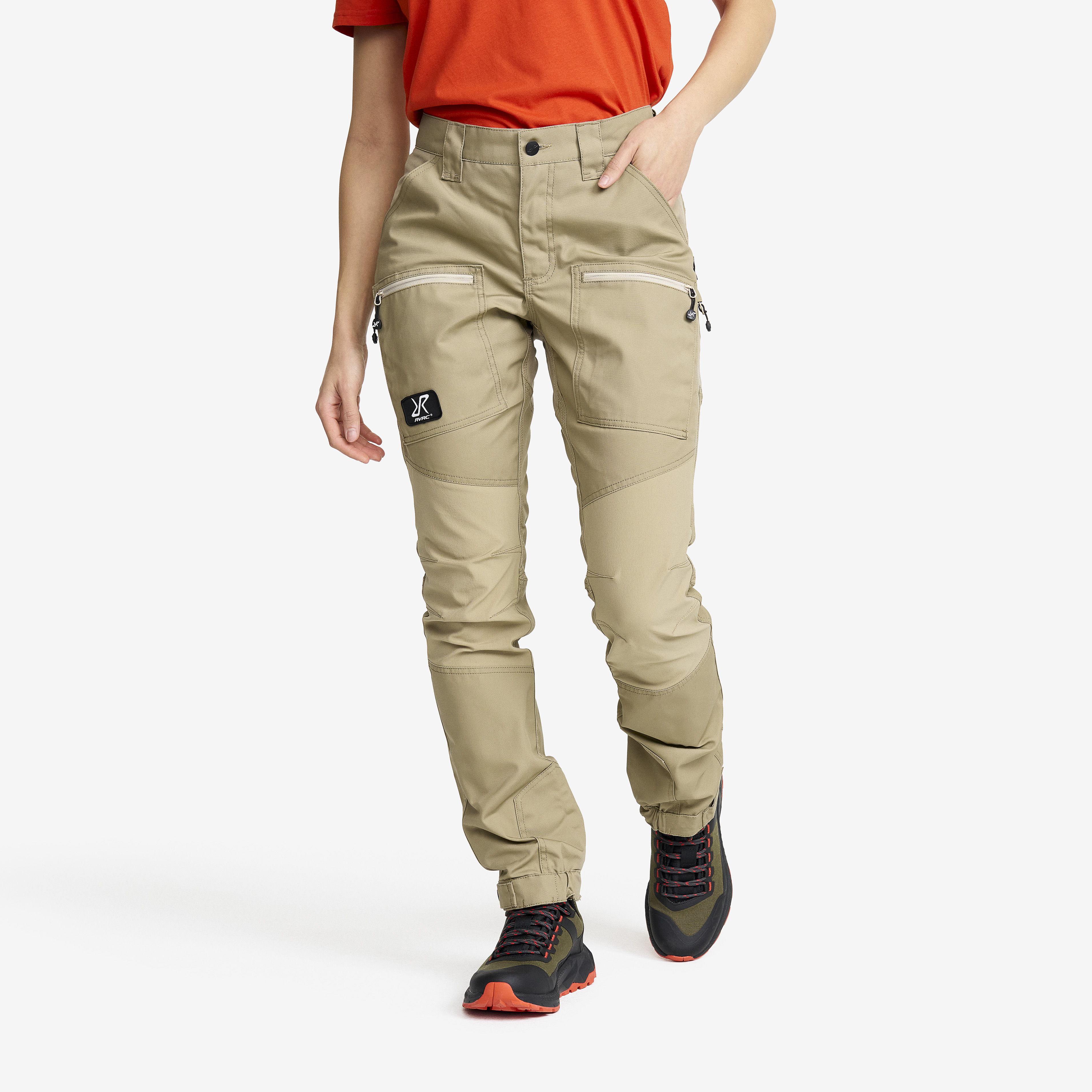 Nordwand Pro Pants Khaki Naiset