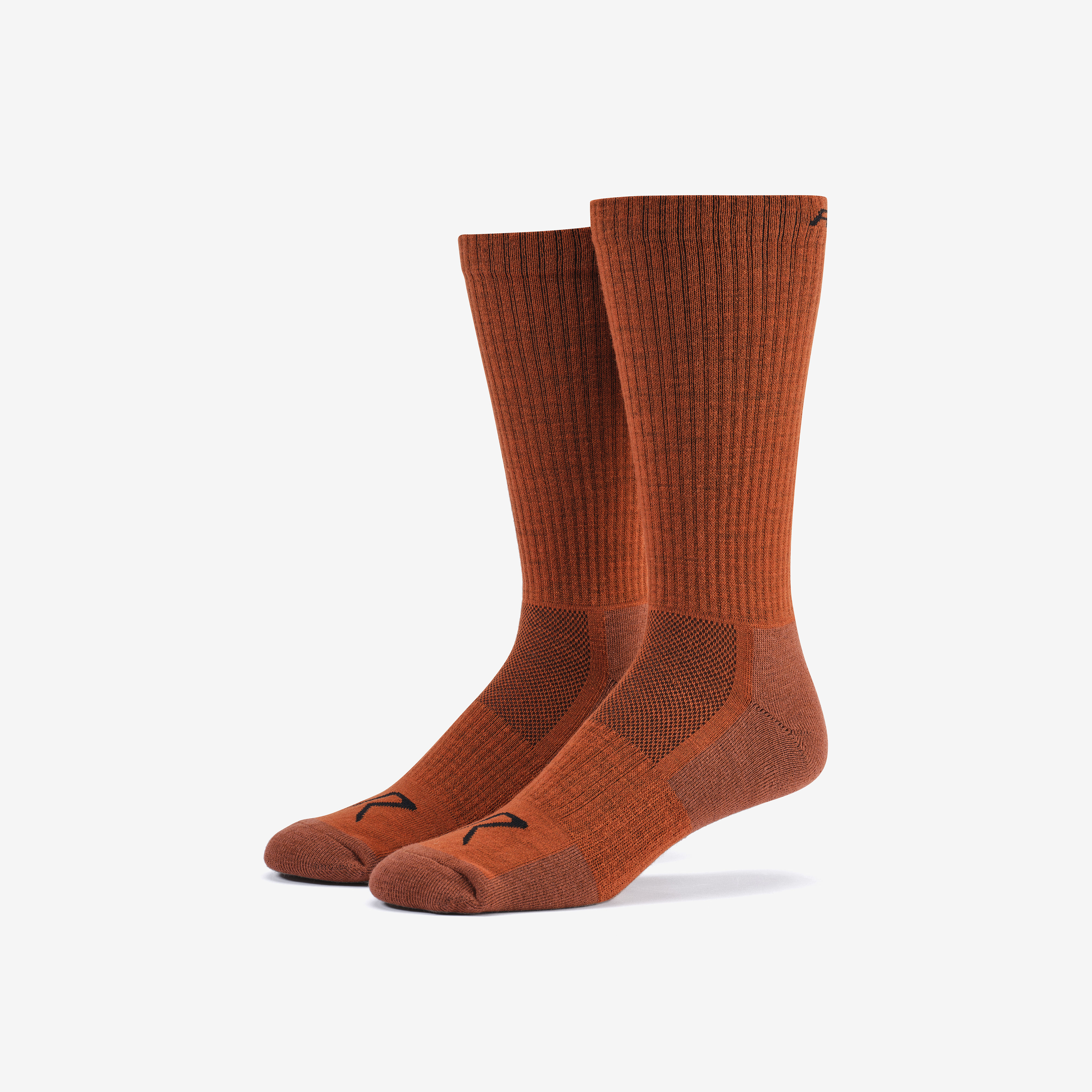 Trek Wool Socks Unisex Rusty Orange