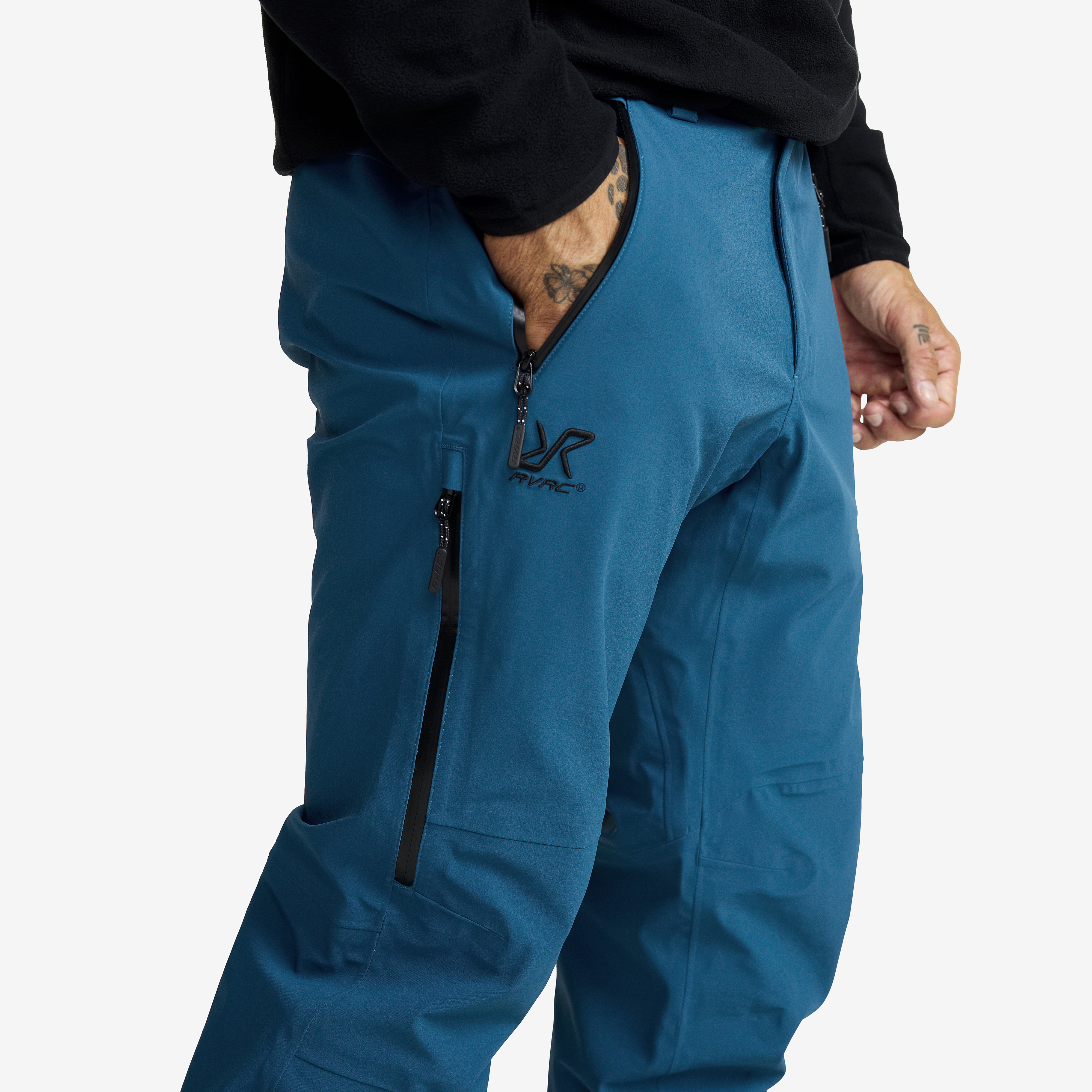 Cyclone 3L Shell Pants Men Blue Opal | RevolutionRace