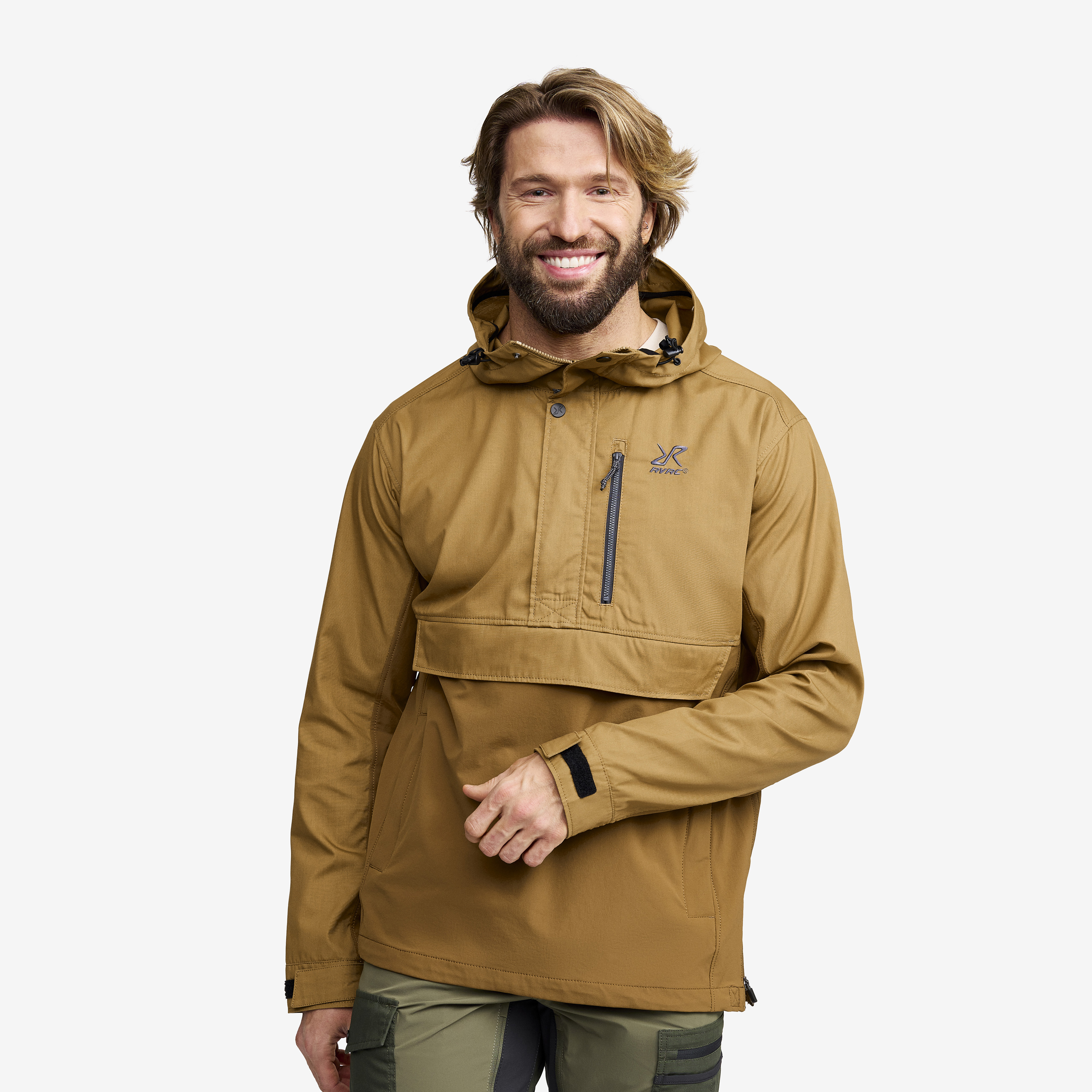 Rambler Lightweight Anorak – Herr – Dijon/Rubber Storlek:3XL – Skaljacka & Vindjacka