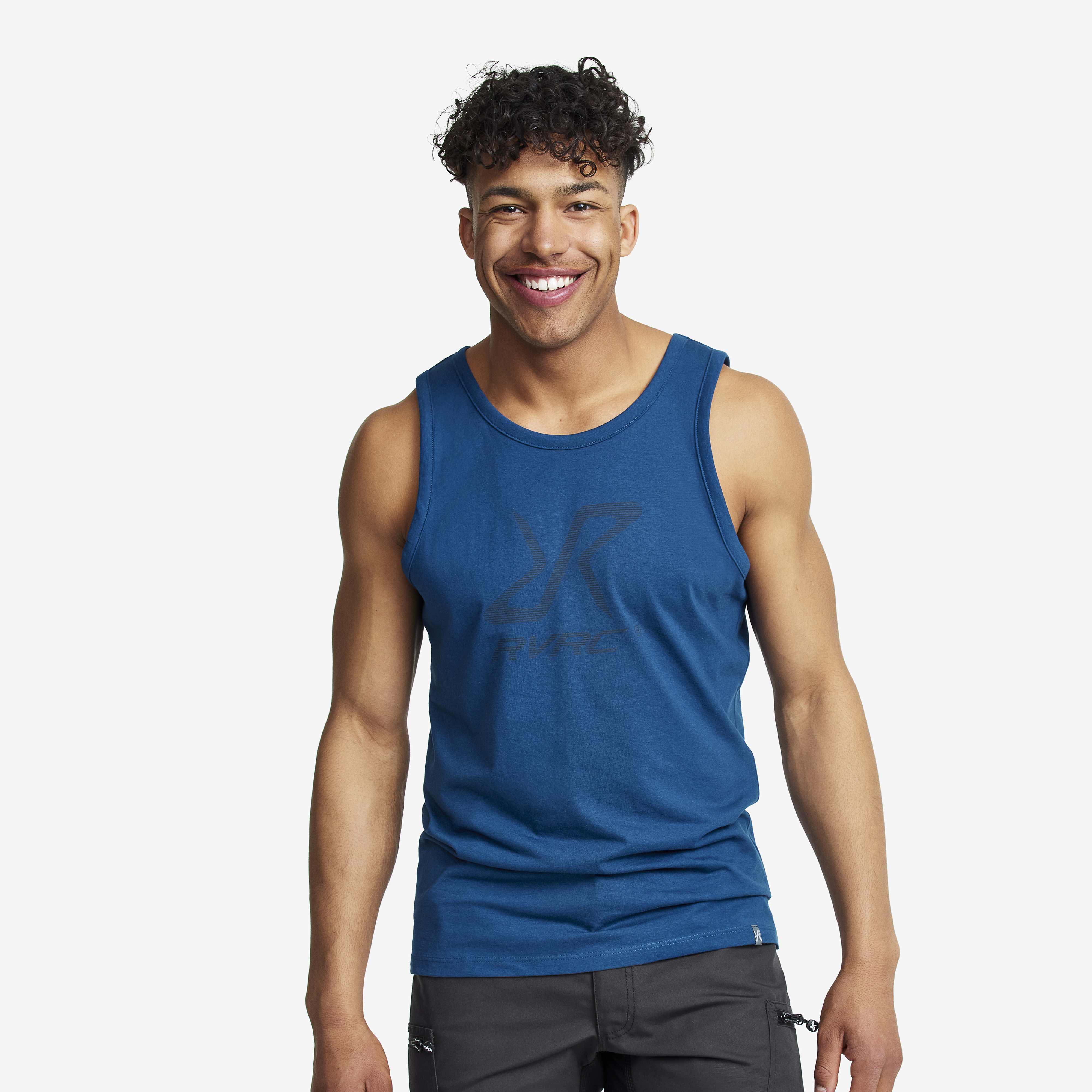 Boulder Tank Dark Blue Herre