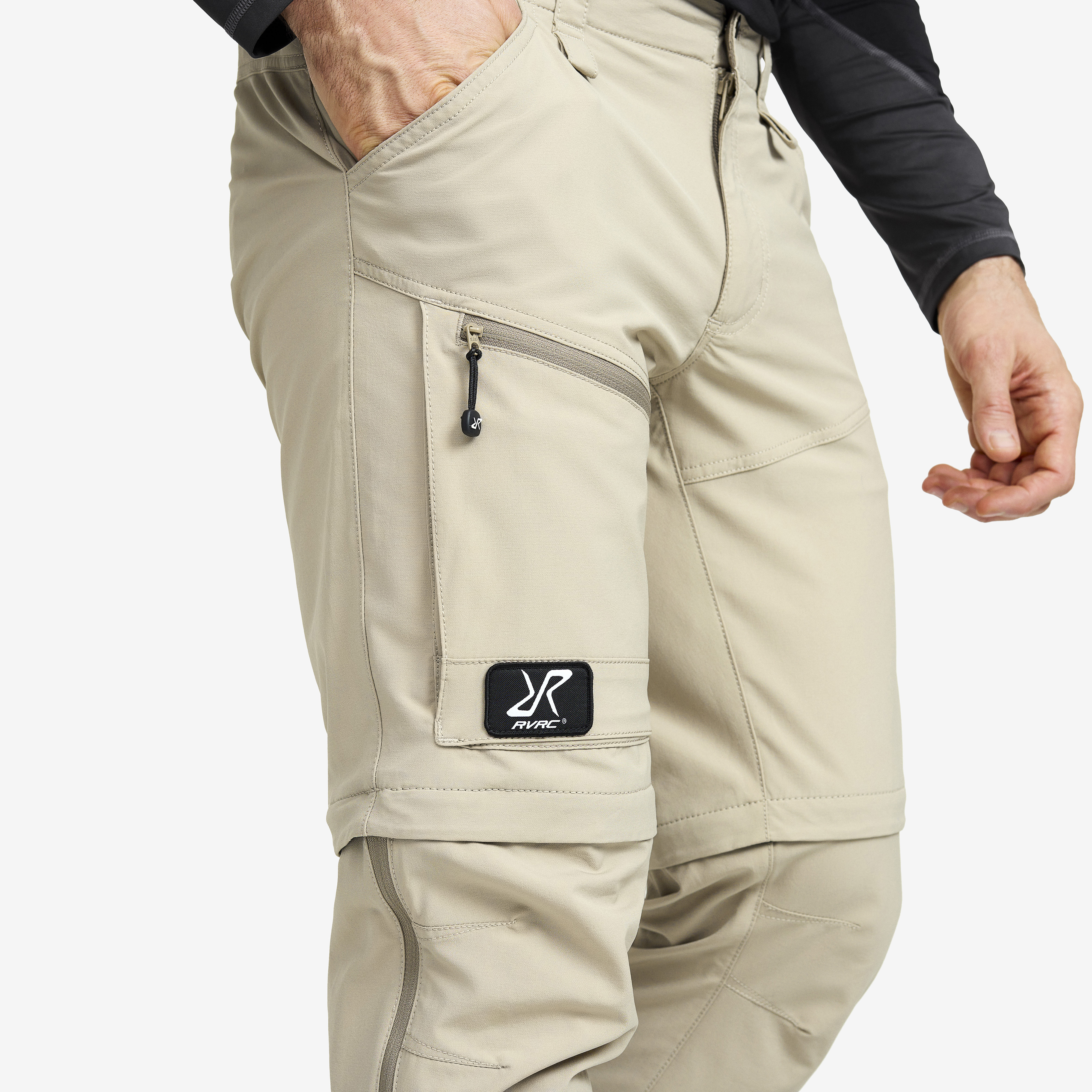 Zip Off Wanderhose 38 Outdoor Hose Trekkinghose Herren Baumwolle