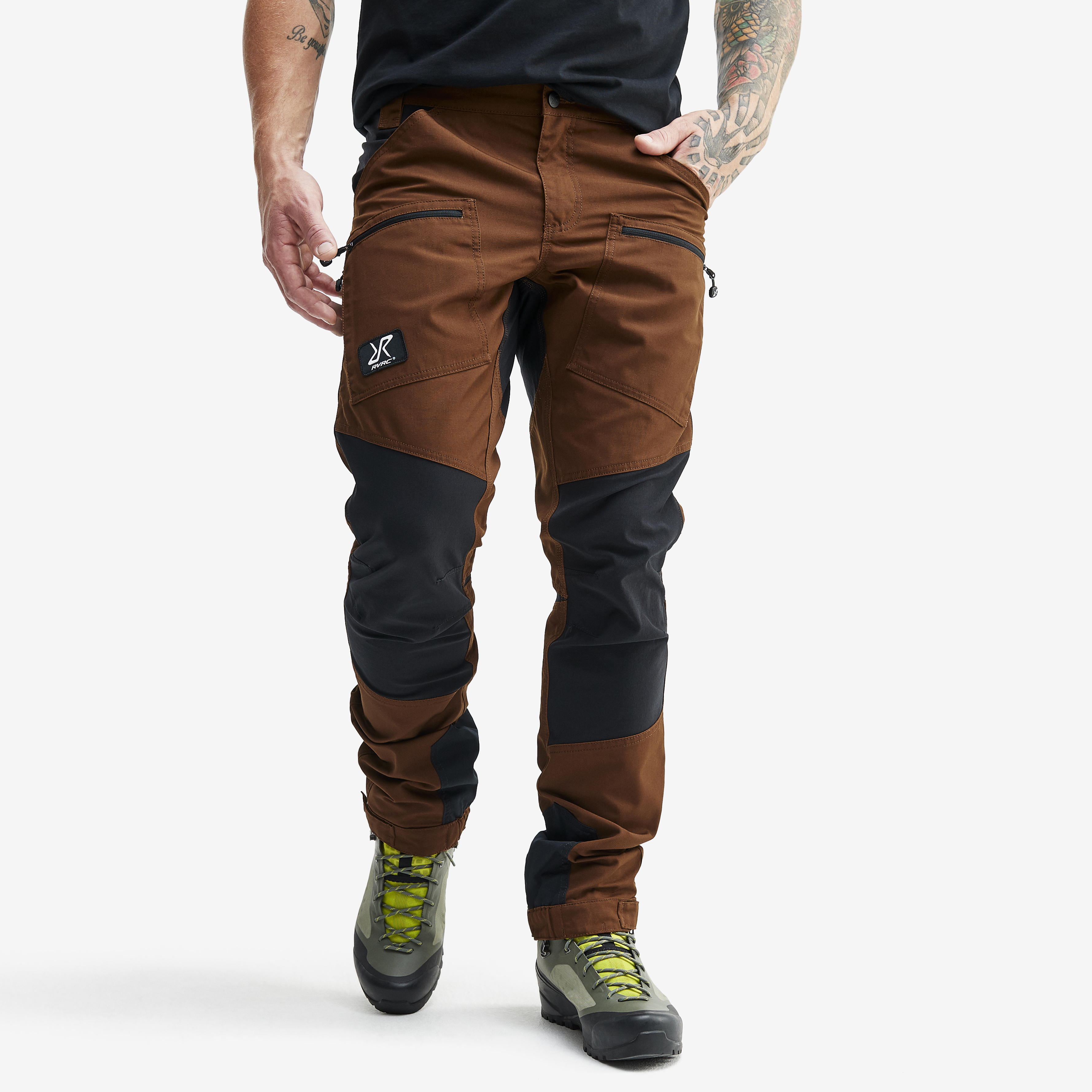 Nordwand Pro turistické kalhoty pro muže v hnědé barvě