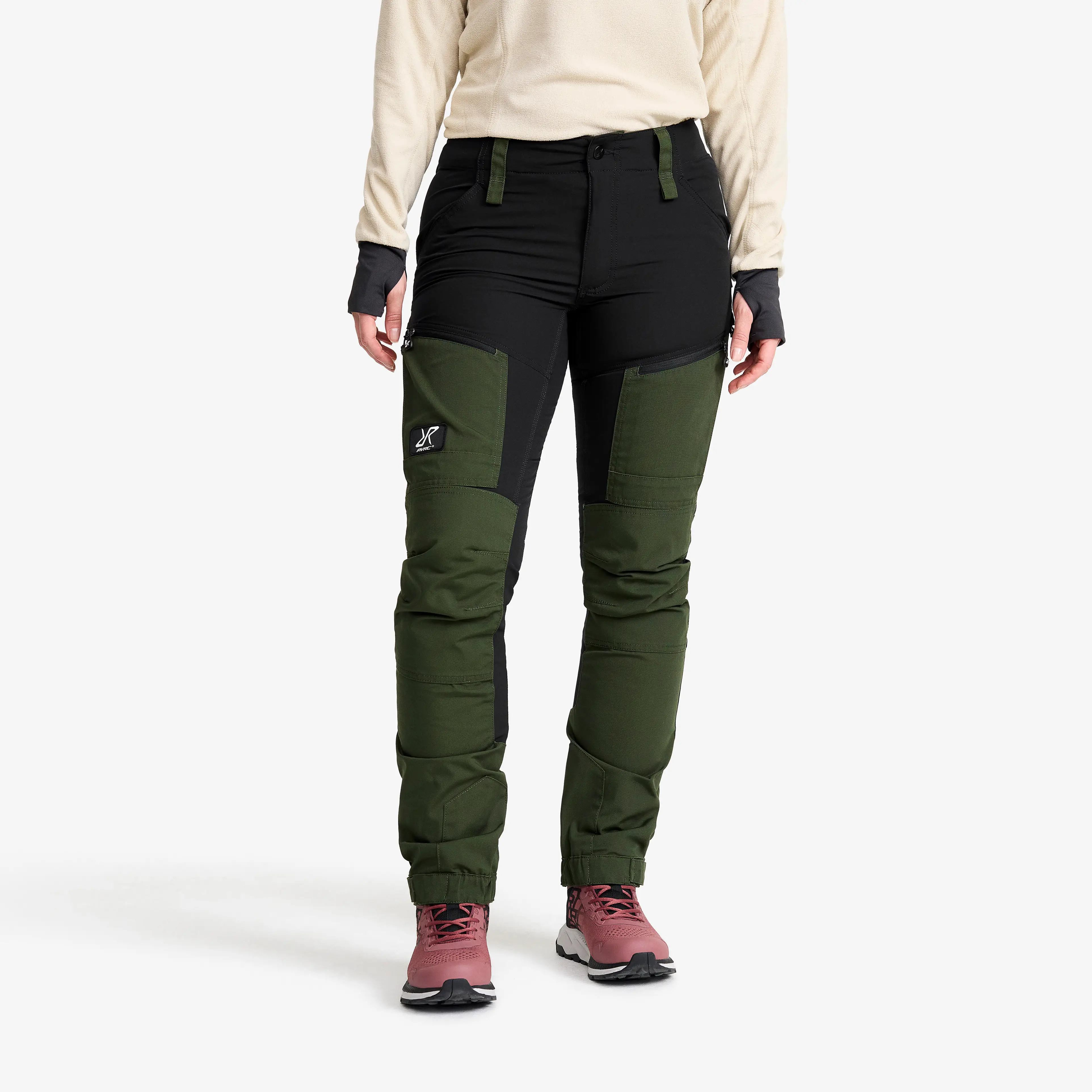 RVRC GP Pro Pants Dam Forest Green, :S