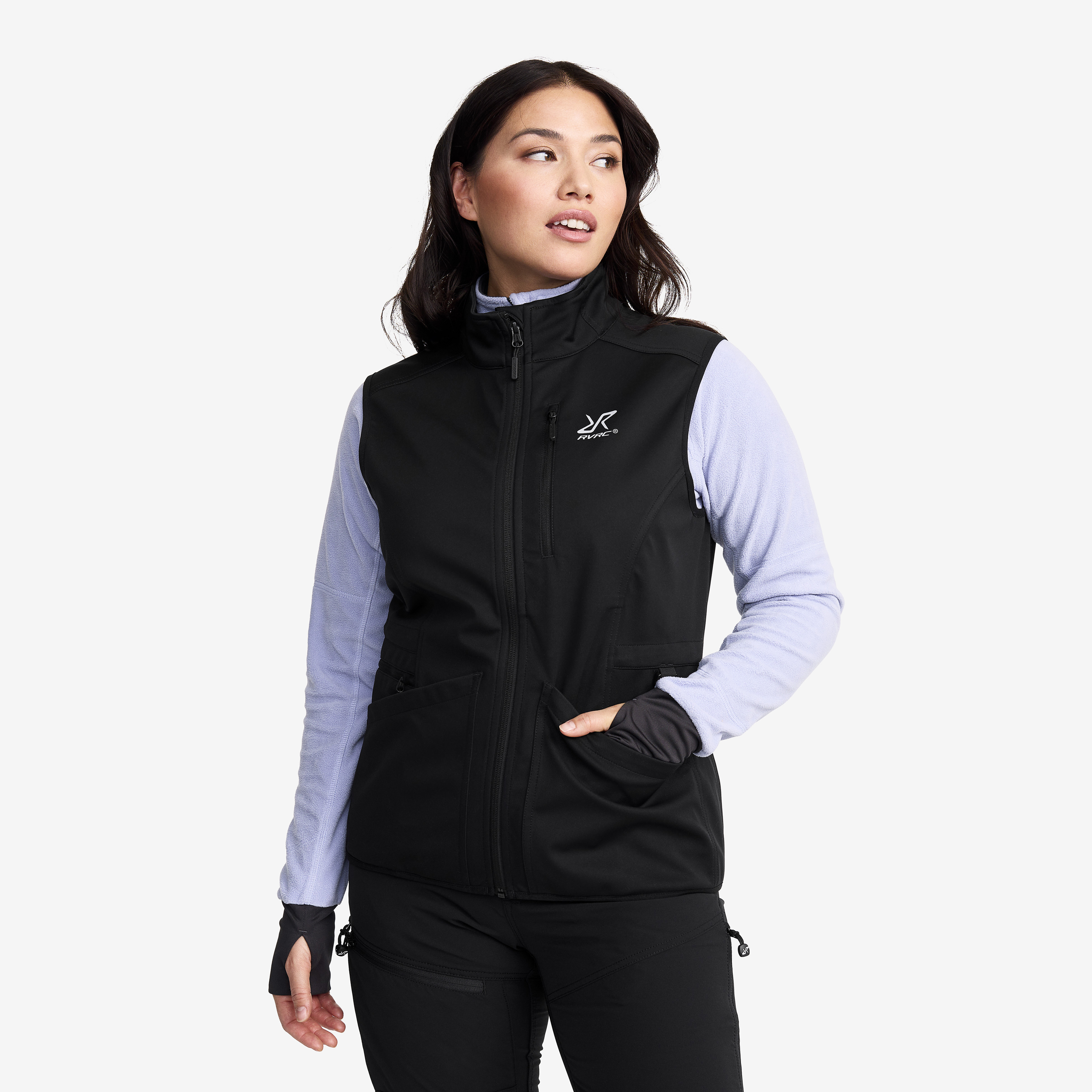Responder Softshell Vest Black Women,