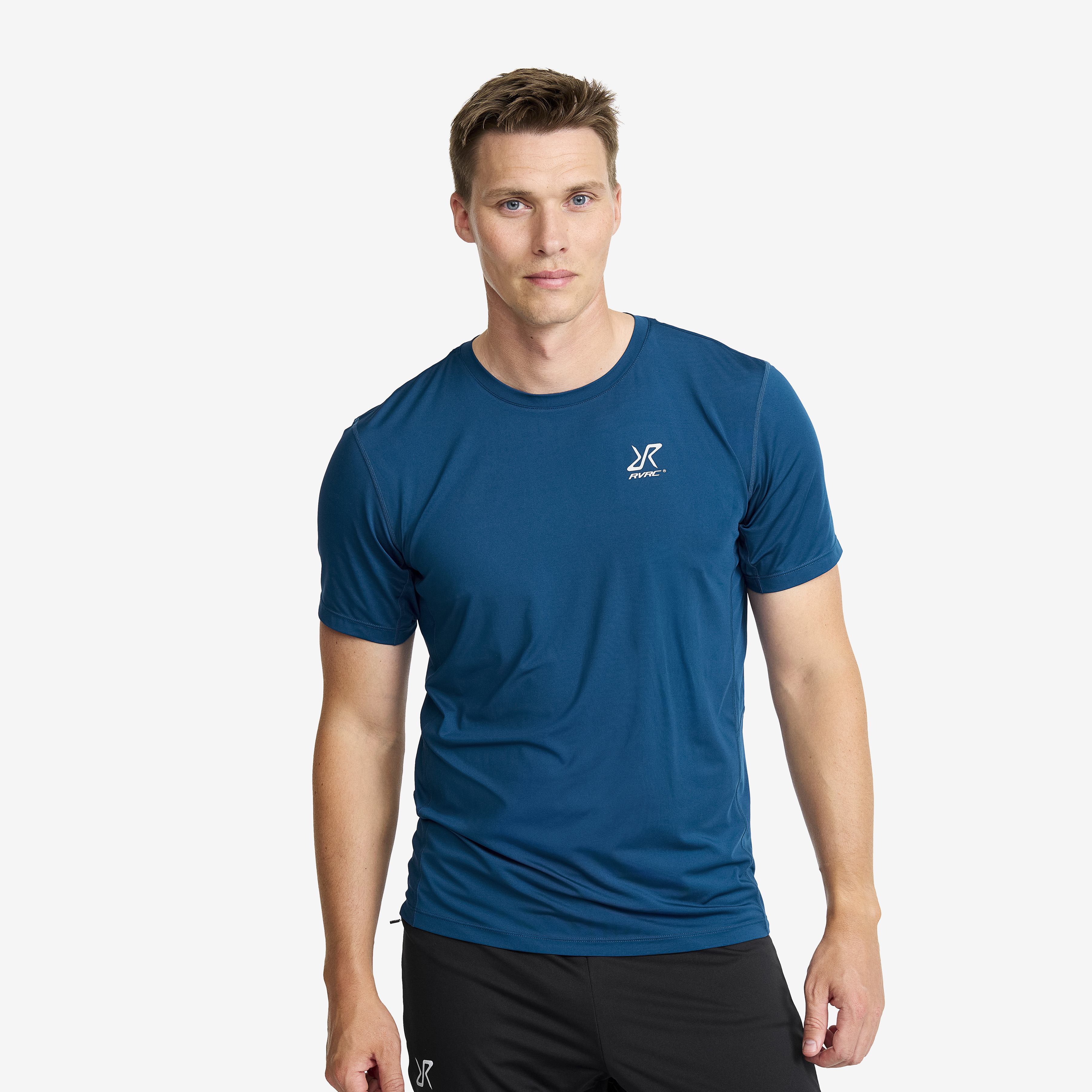 Stride Active T-shirt Herre Blue Opal