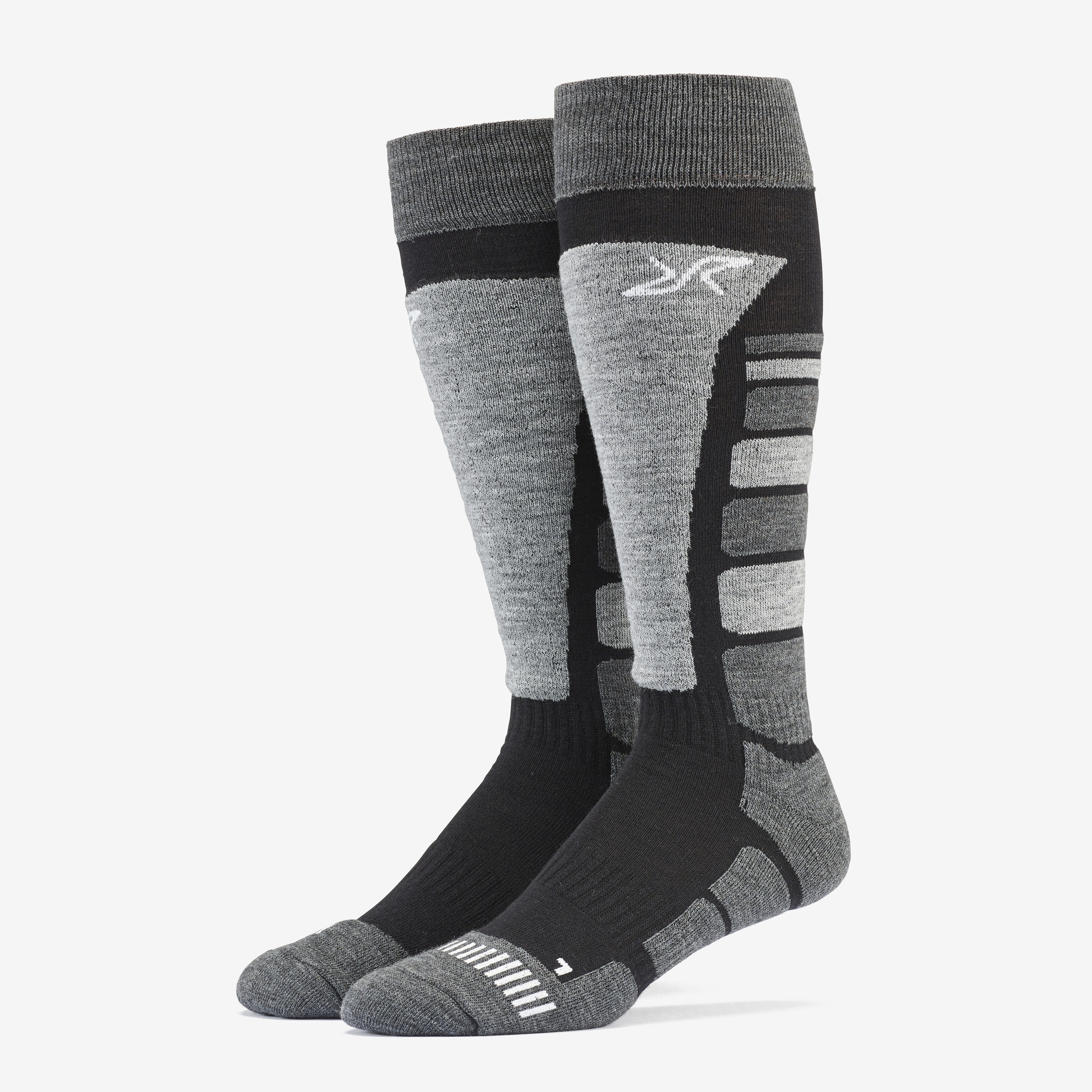 Ski Sock Black/Grey Hombres
