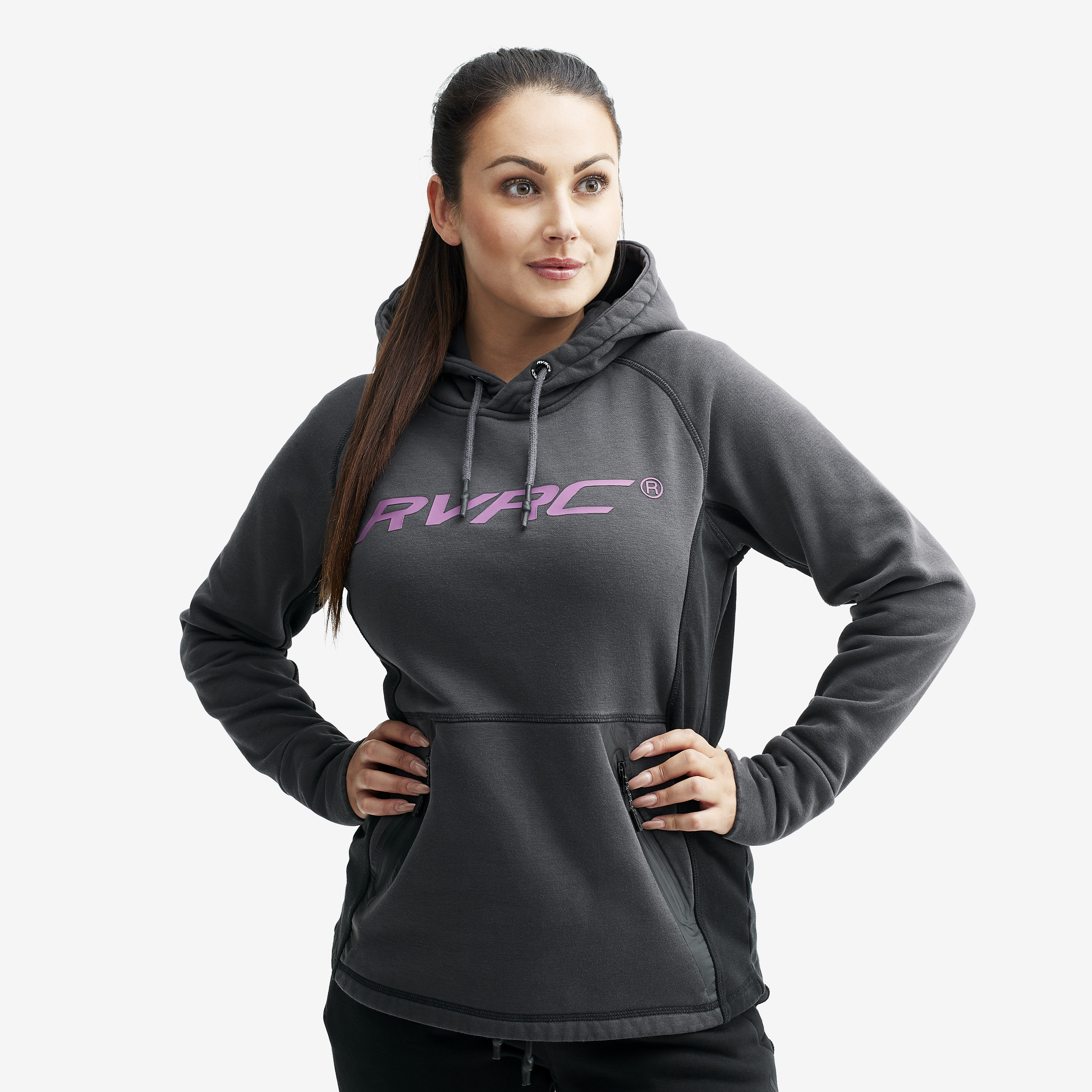 Elements Hoodie Anthracite Mujeres