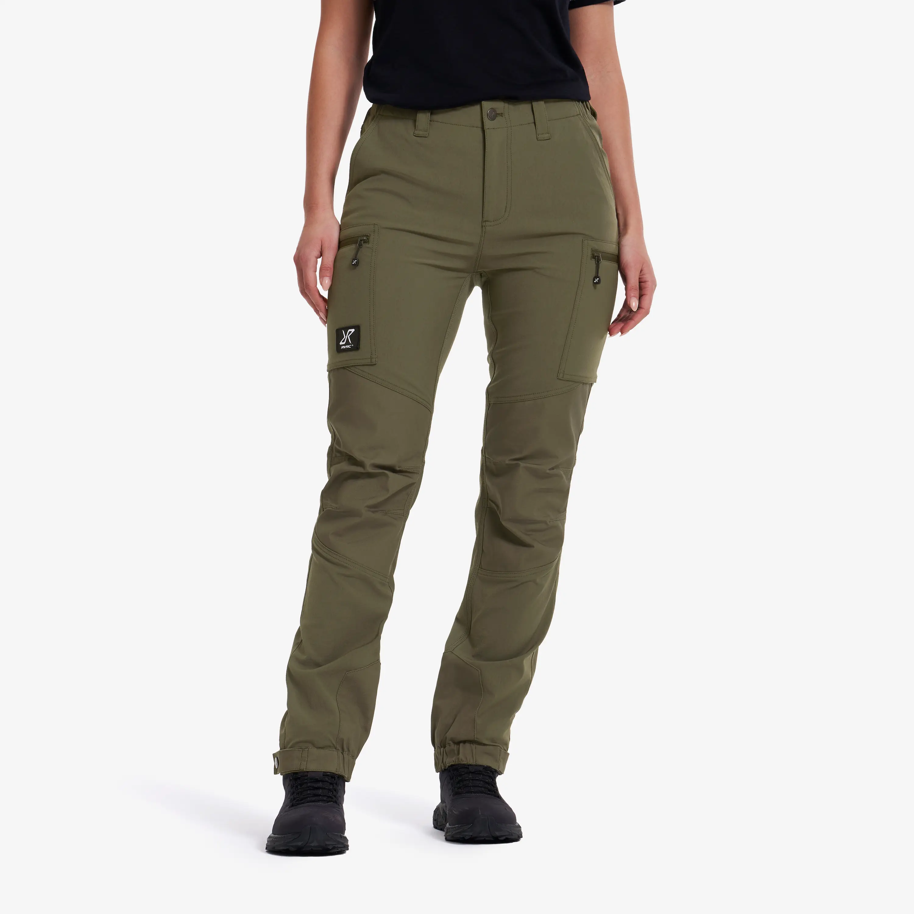 Nordwand Stretch High-waist Pants Grape Leaf Femme, 