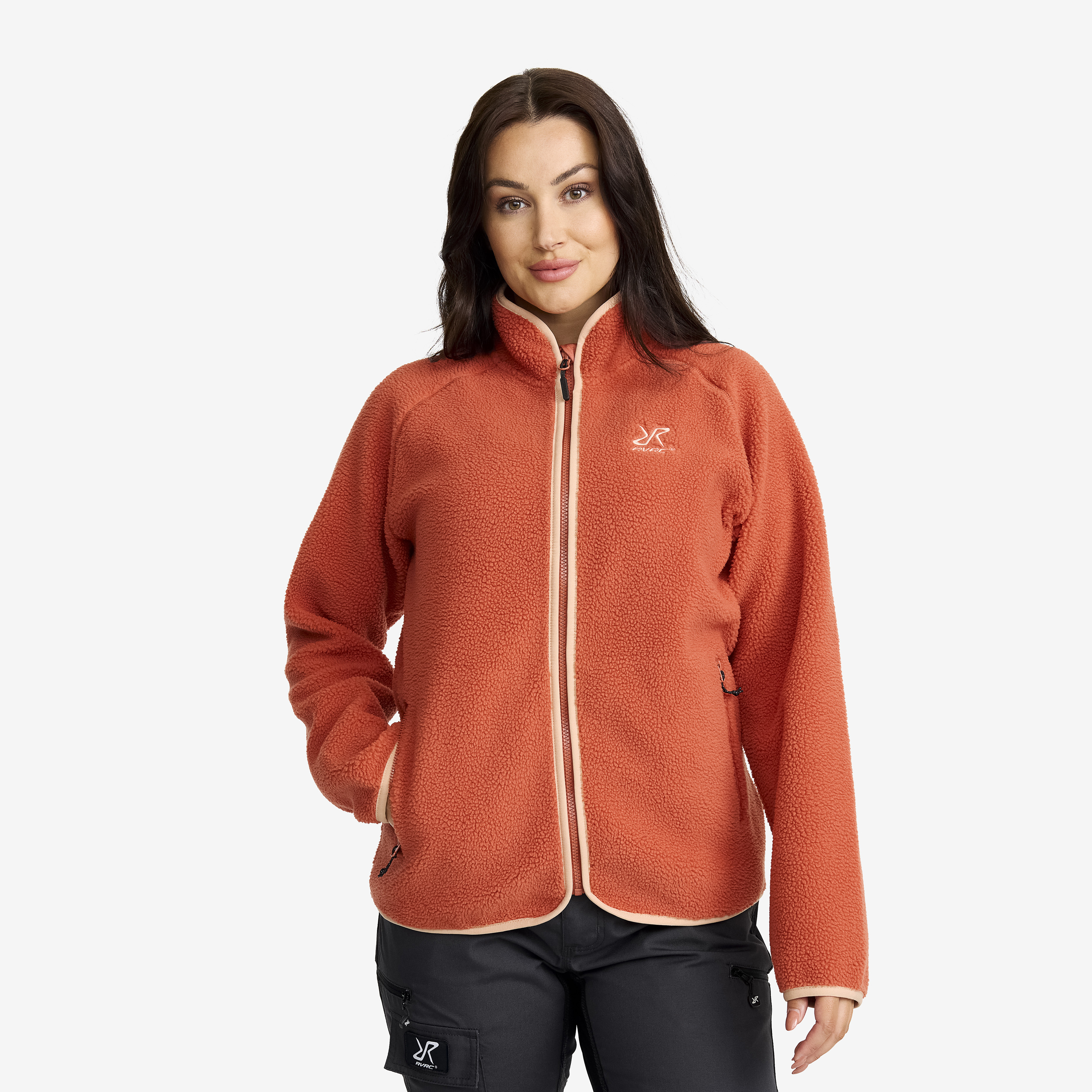 Canyon Full-zip Pile Fleece – Dam – Bruschetta/Maple Sugar Storlek:2XL – Dam > Tröjor > Fleece