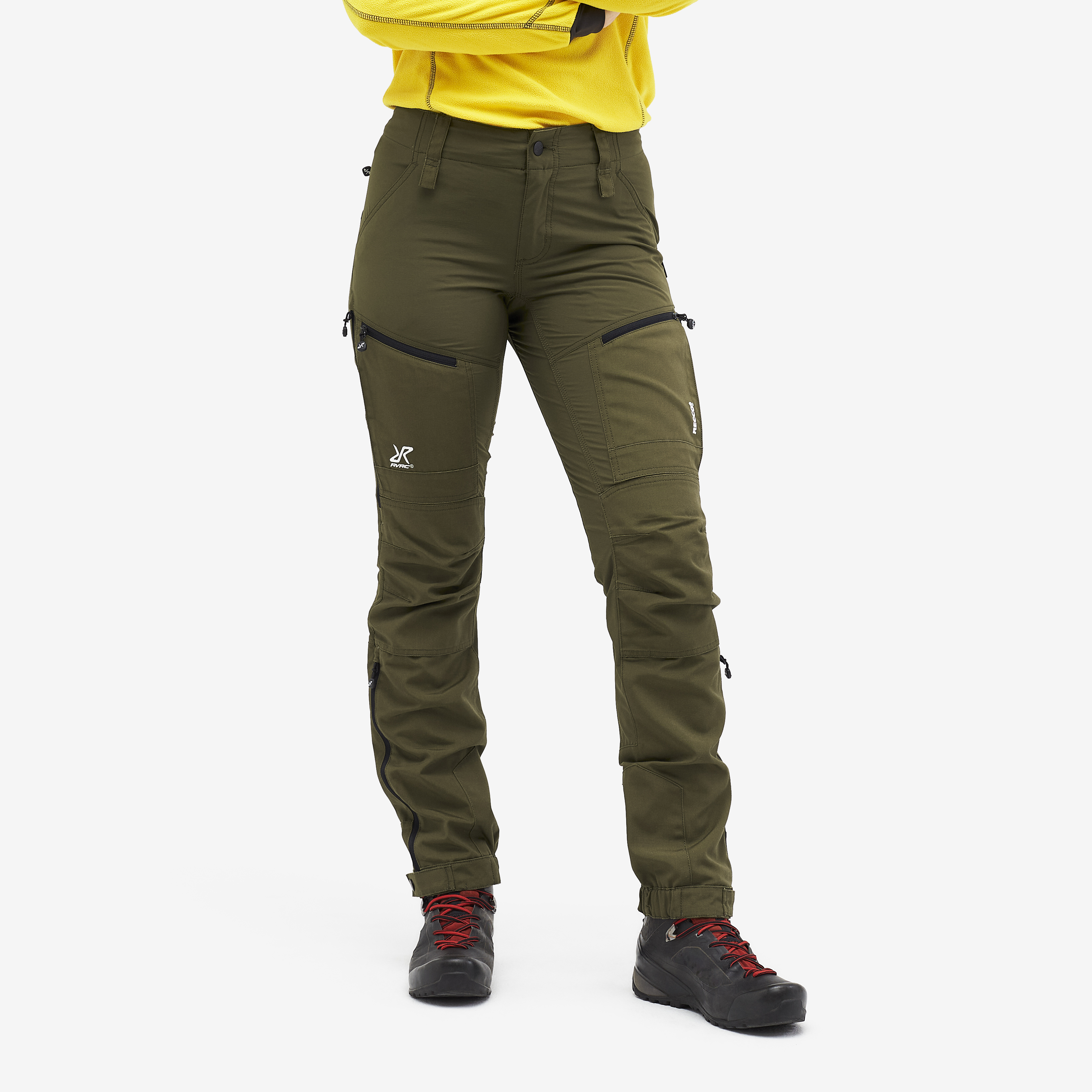 Nordwand outdoor pants for women in green