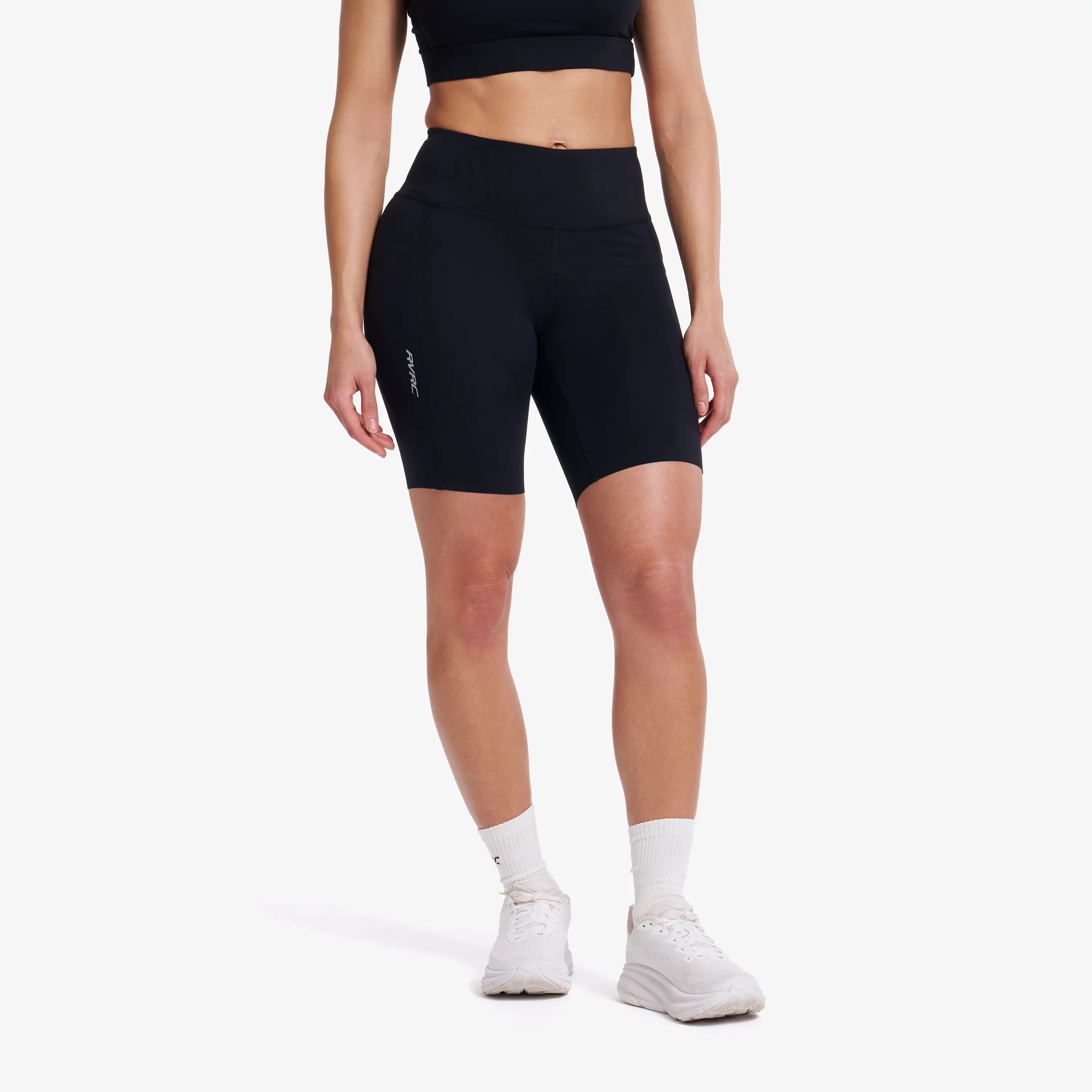 Rapid Pocket Biker Shorts Dame Black
