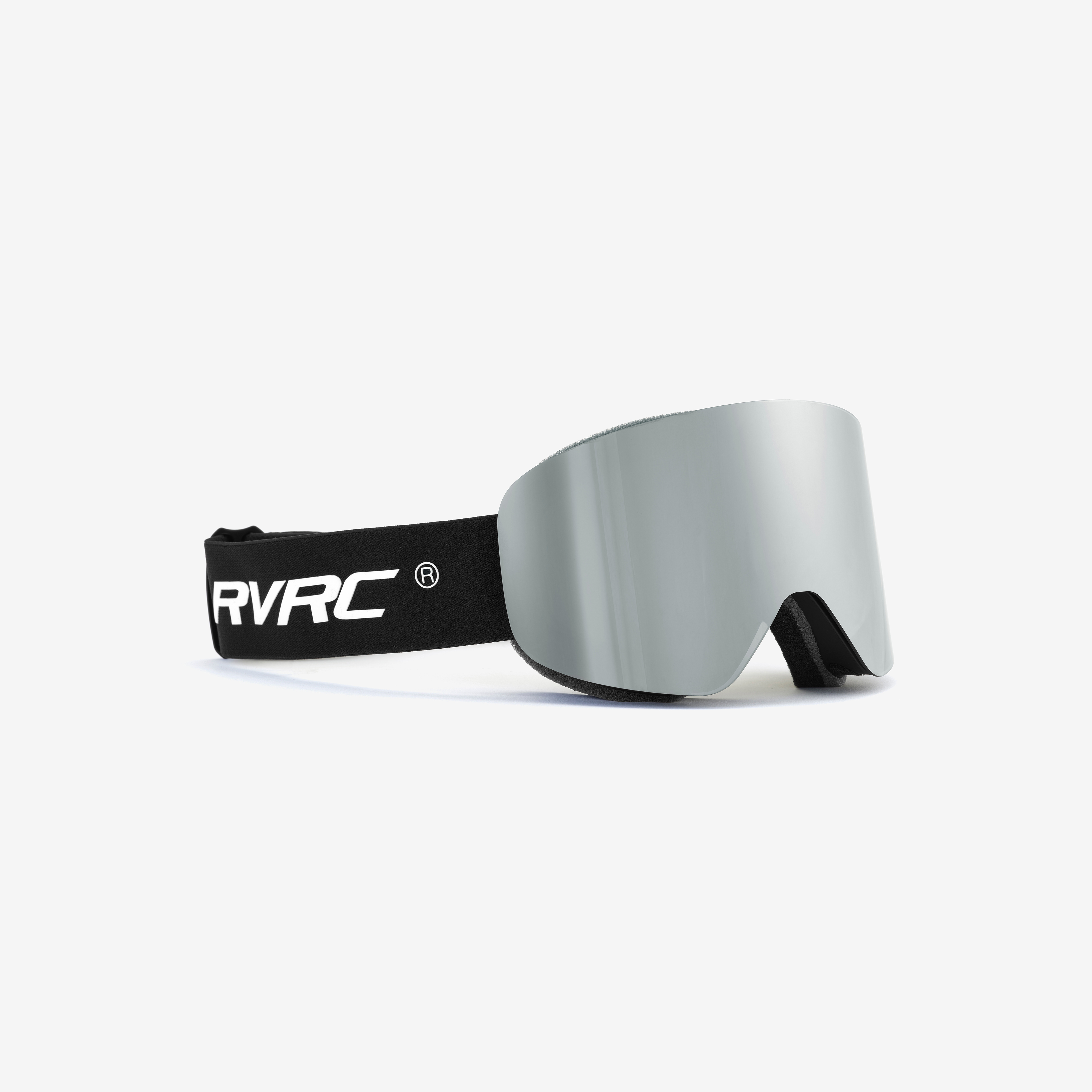 Slope Ski Goggles Silver Mirror,