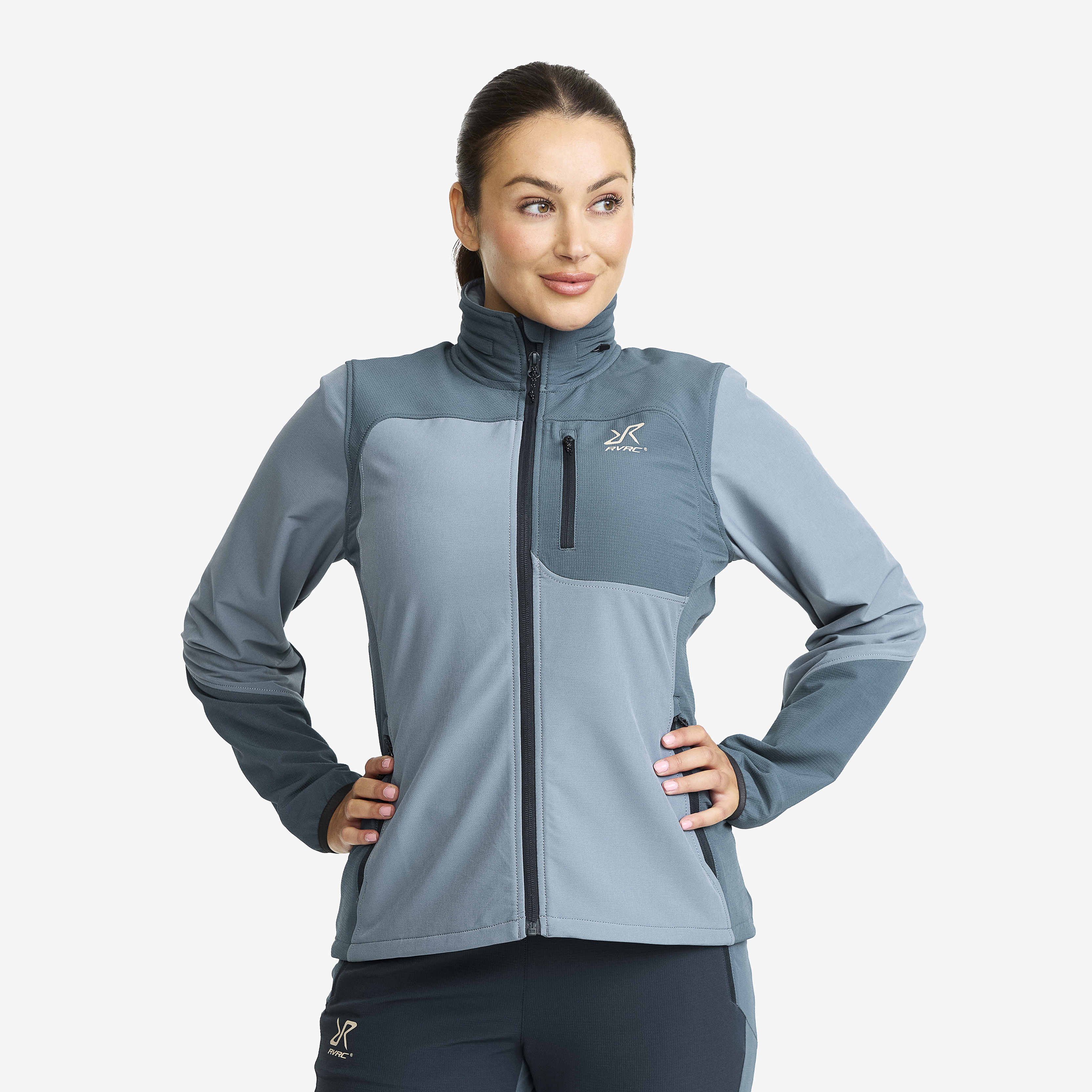 Ridge Trek Jacket Orion Blue/Blue Mirage Femme