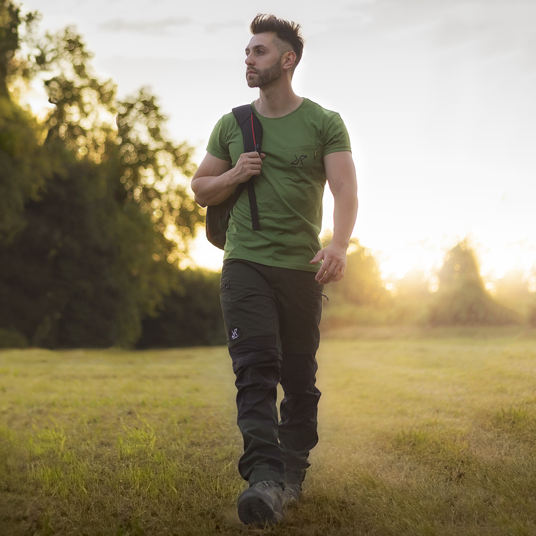Nordwand Pro Zip-off Pants Miehet Forest Green | RevolutionRace