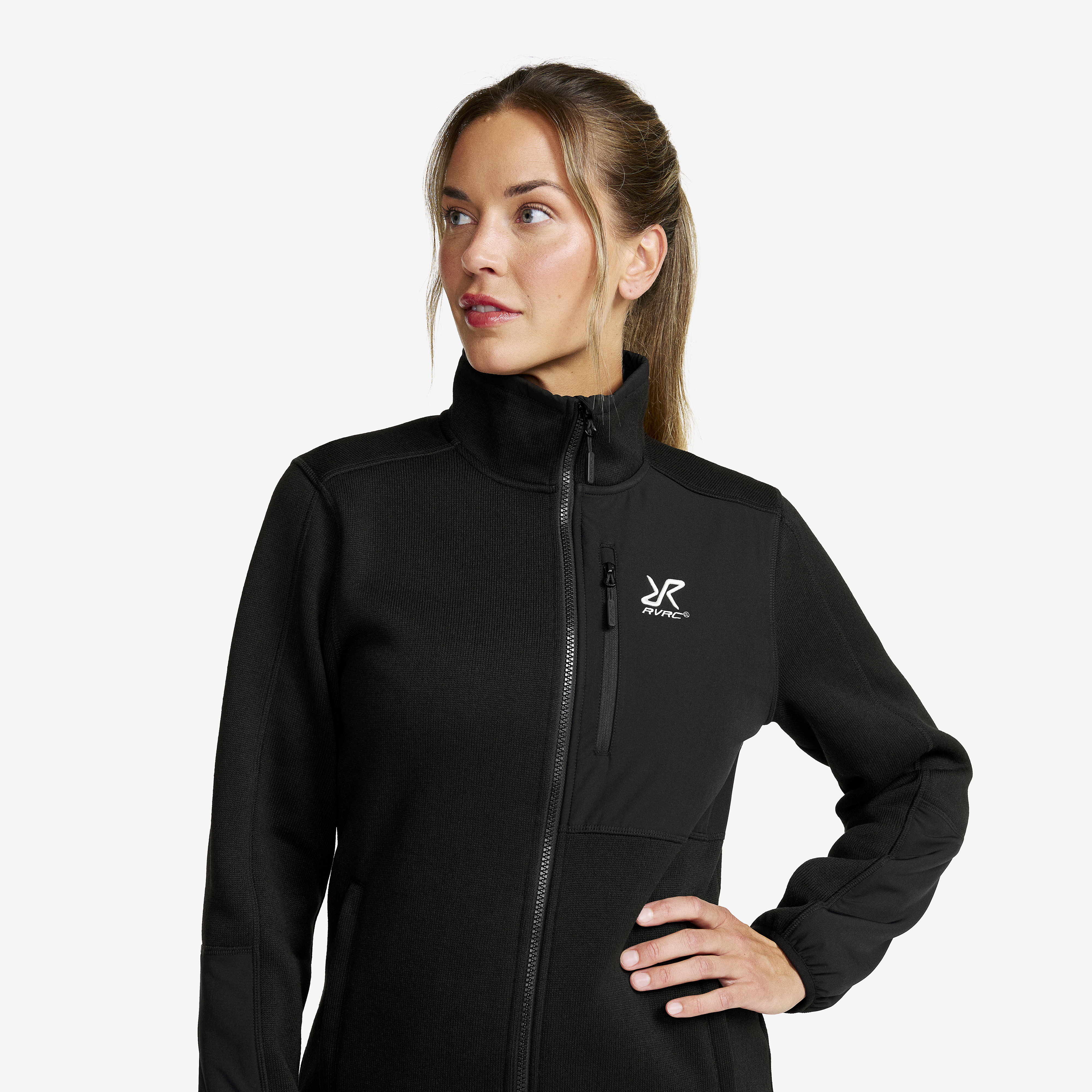 Northbound Fleece Jacket Women Black | RevolutionRace