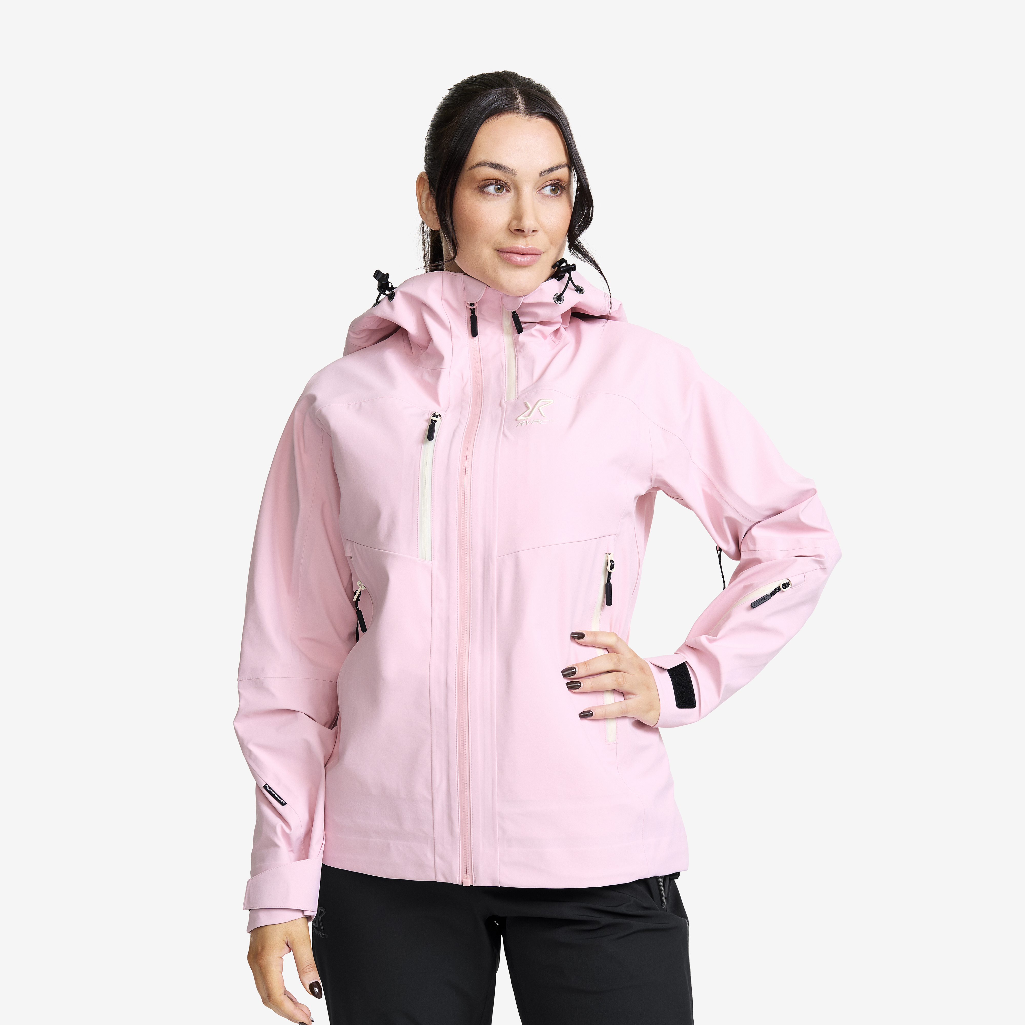 Cyclone 3L Shell Jacket Pink Mist Naiset