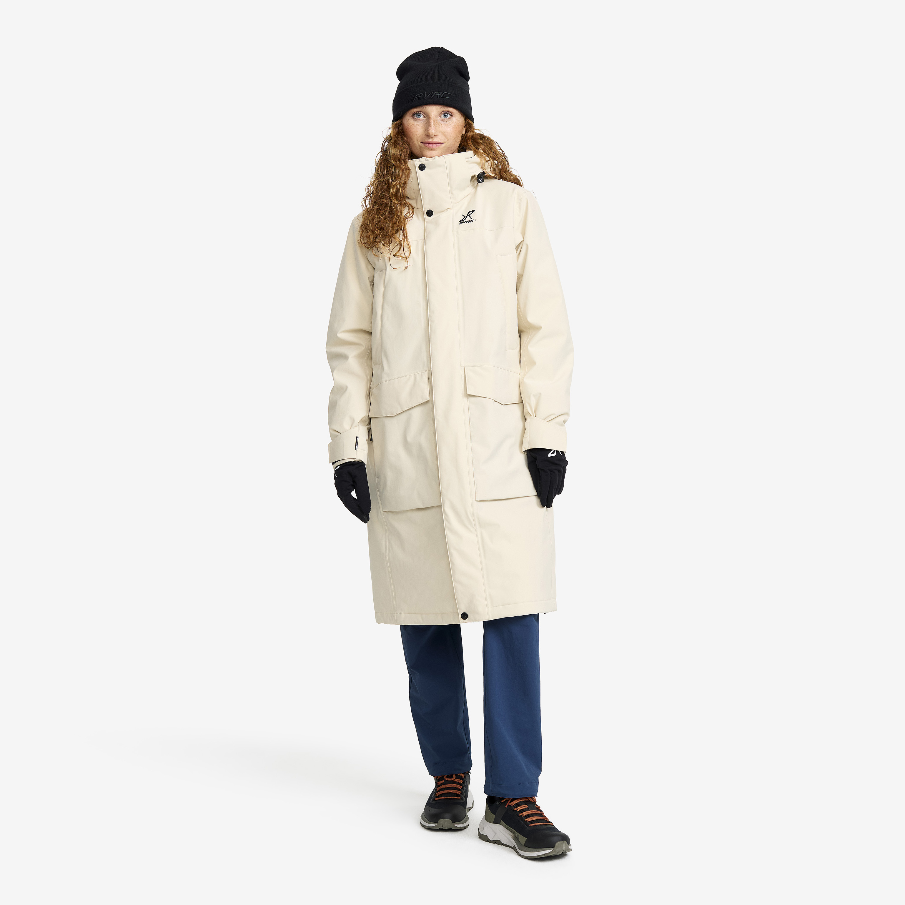 Rhyme 2L Insulated Parka – Dam – Oatmeal Storlek:S – Vinterjackor