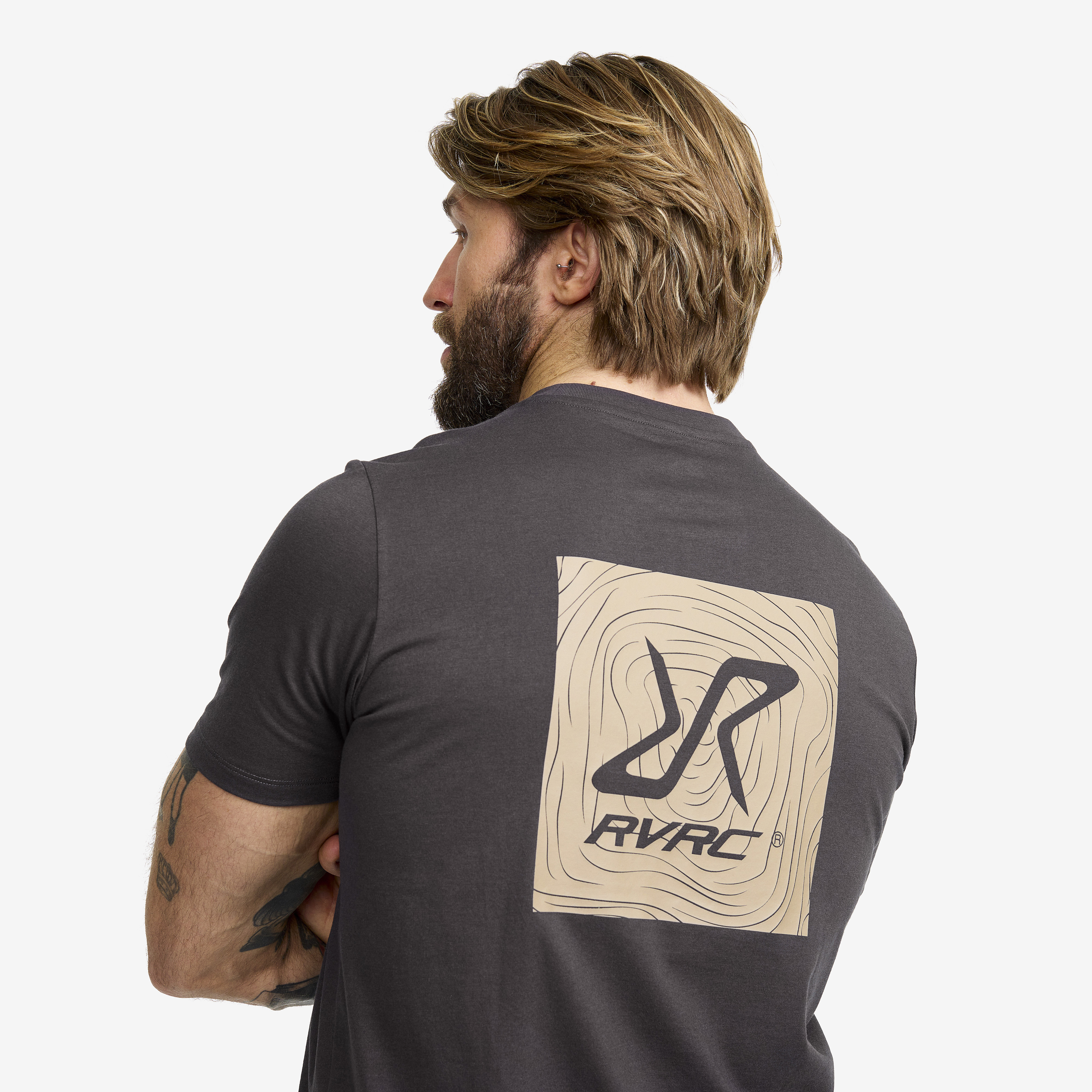 Easy Tree T-shirt – Herr – Anthracite Storlek:2XL – Herr > Tröjor > T-shirts