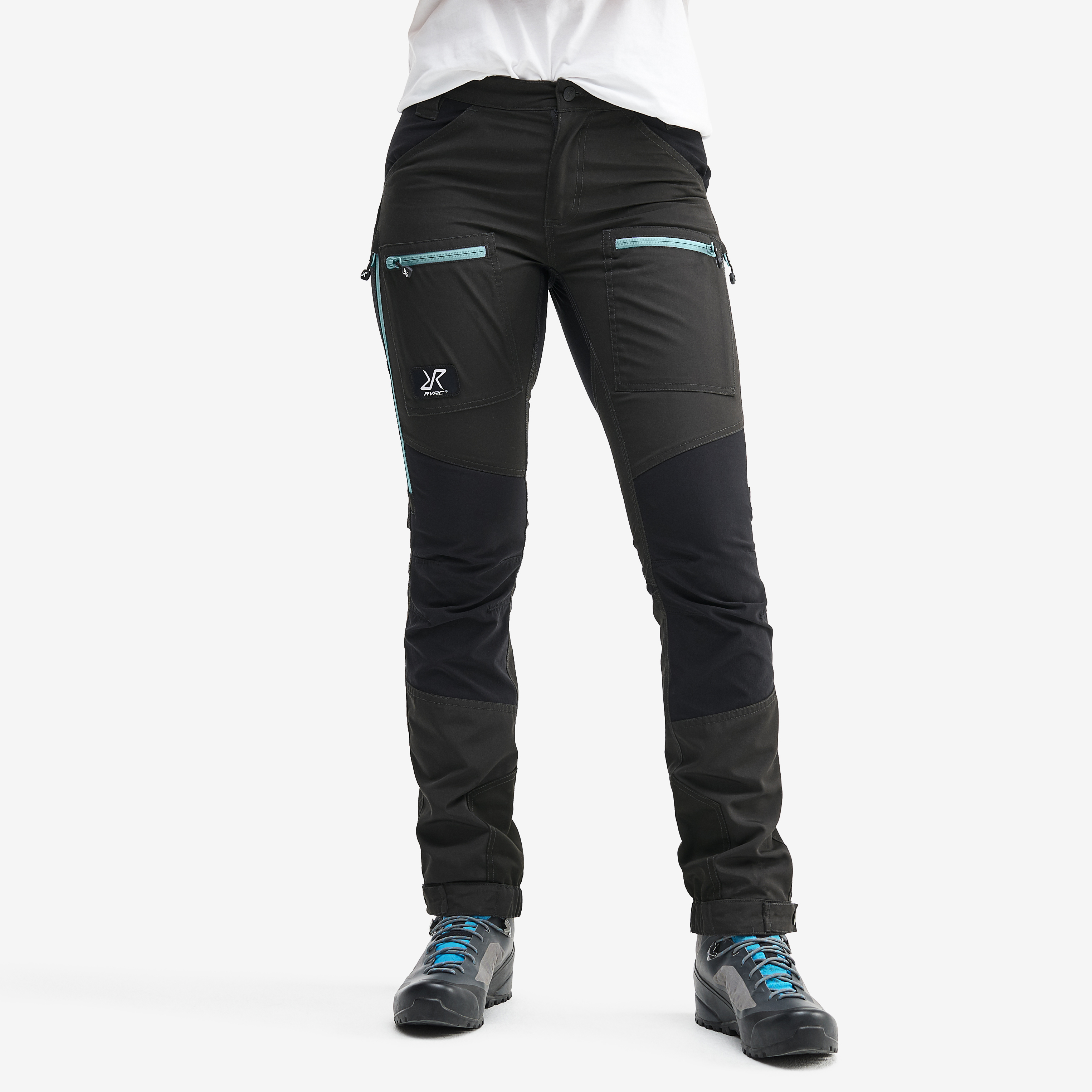 Nordwand Pro hiking trousers for women in dark grey