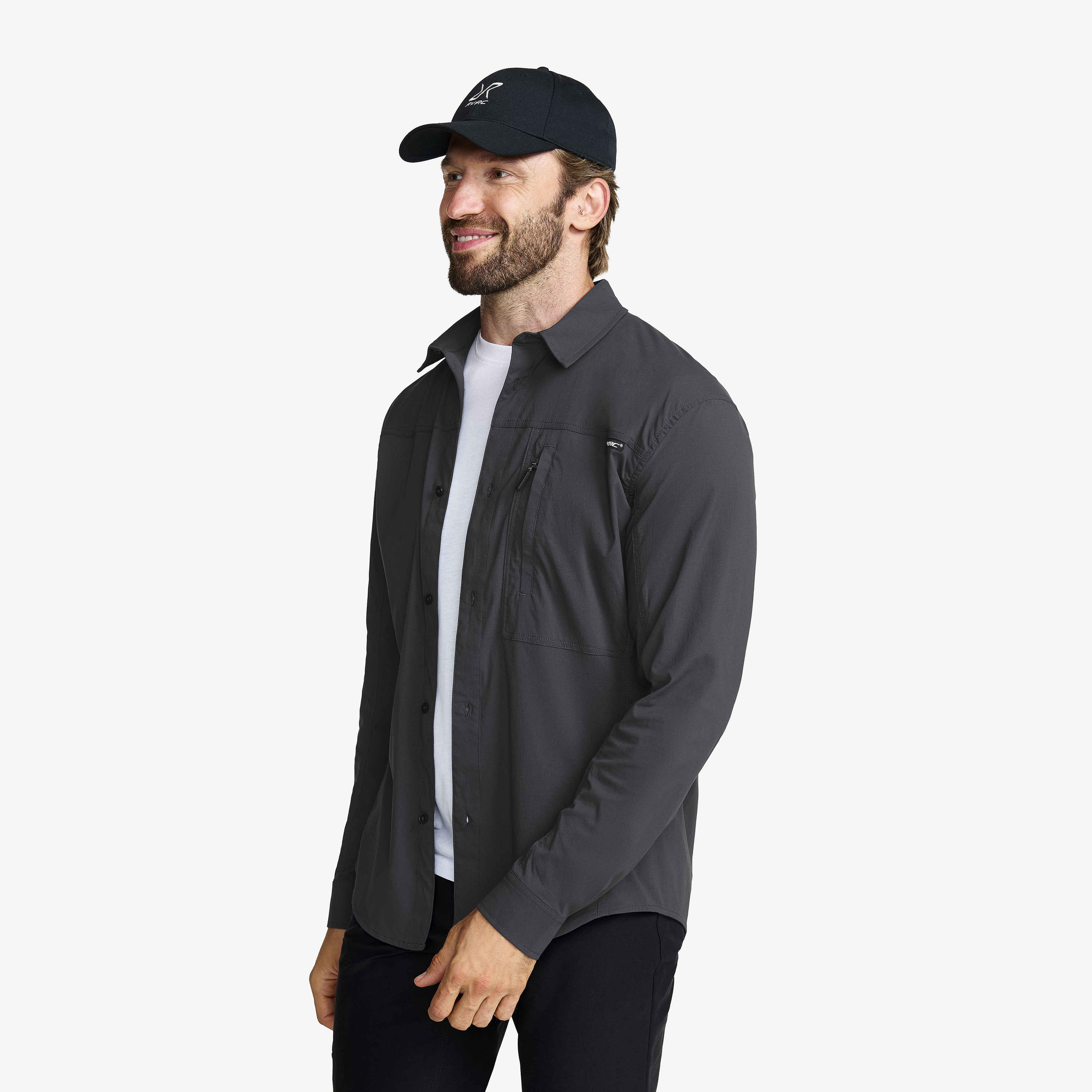 Preparation Stretch Shirt Obsidian Men,