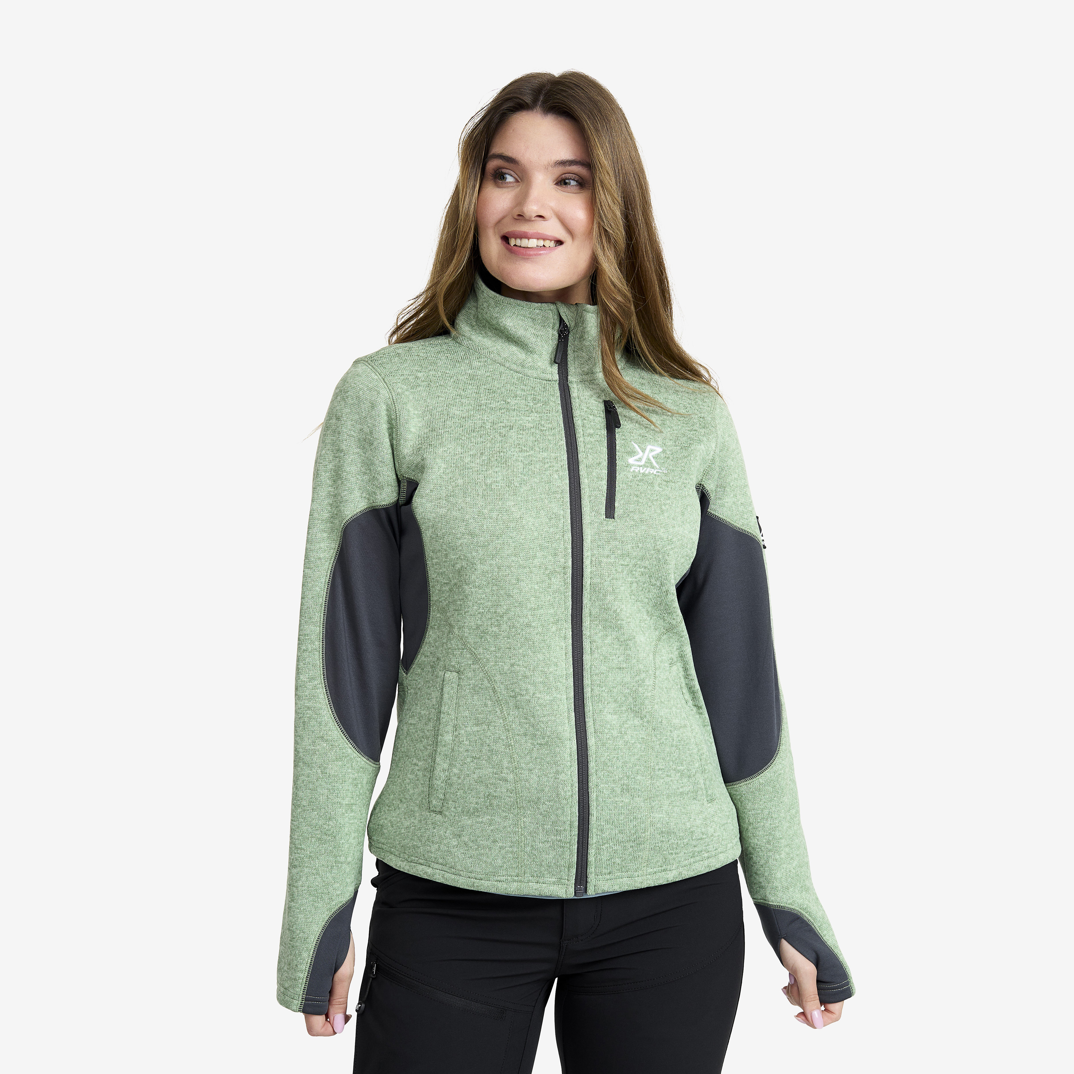 Fusion Fleece Iceberg Green Dam